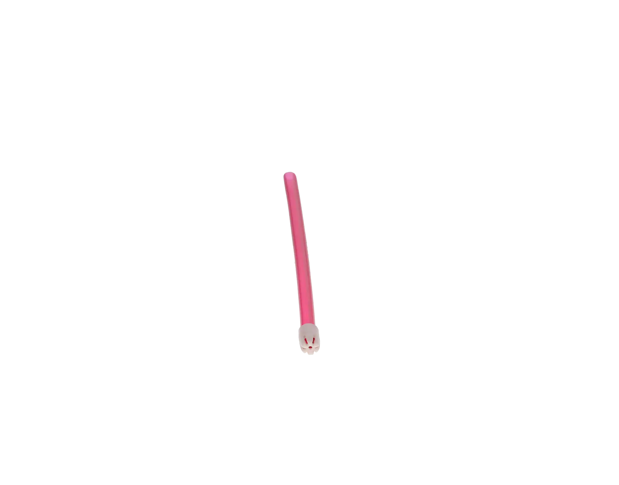 Flexo Disposable Saliva Ejectors, Plastic, Red with White Fixed Tip, 100/Pk, 1662219 thumbnail 6