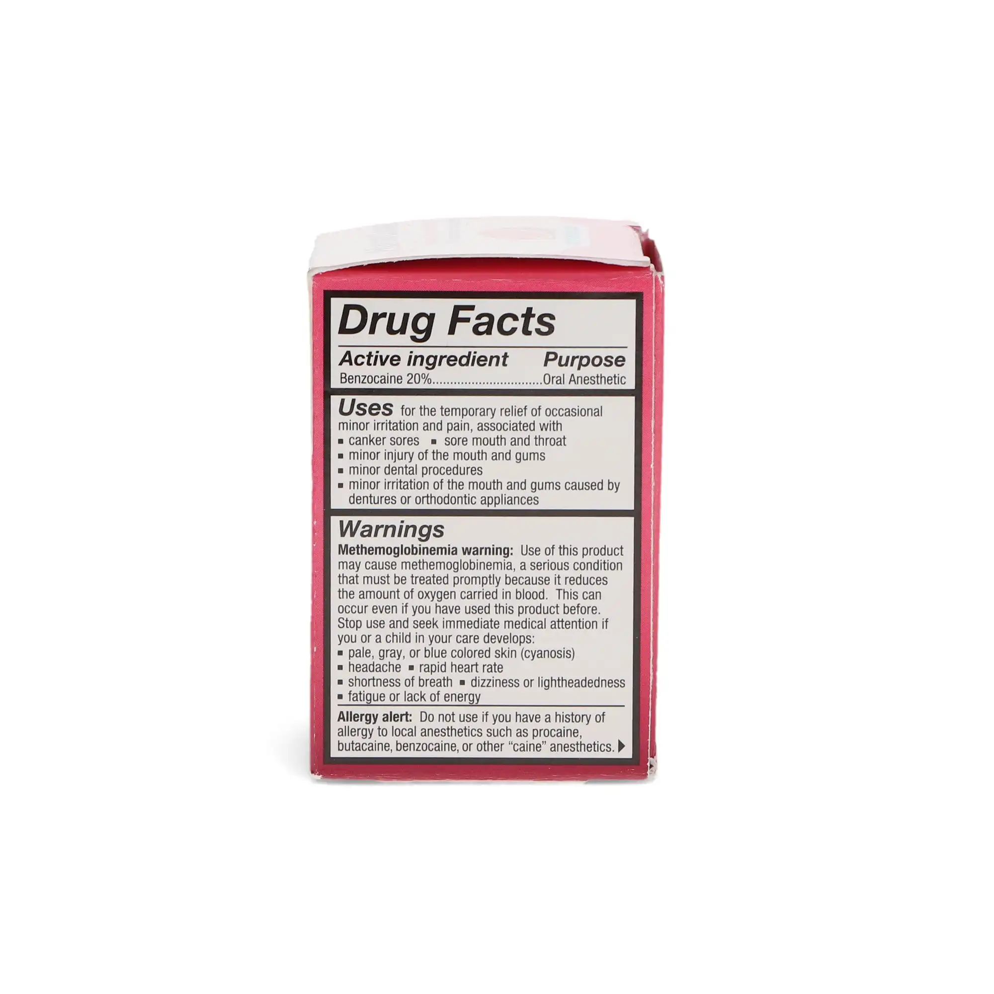 HurriCaine Topical Anesthetic Gel, 20% Benzocaine, Watermelon, 1 oz Jar, 0283-0293-31 thumbnail 3