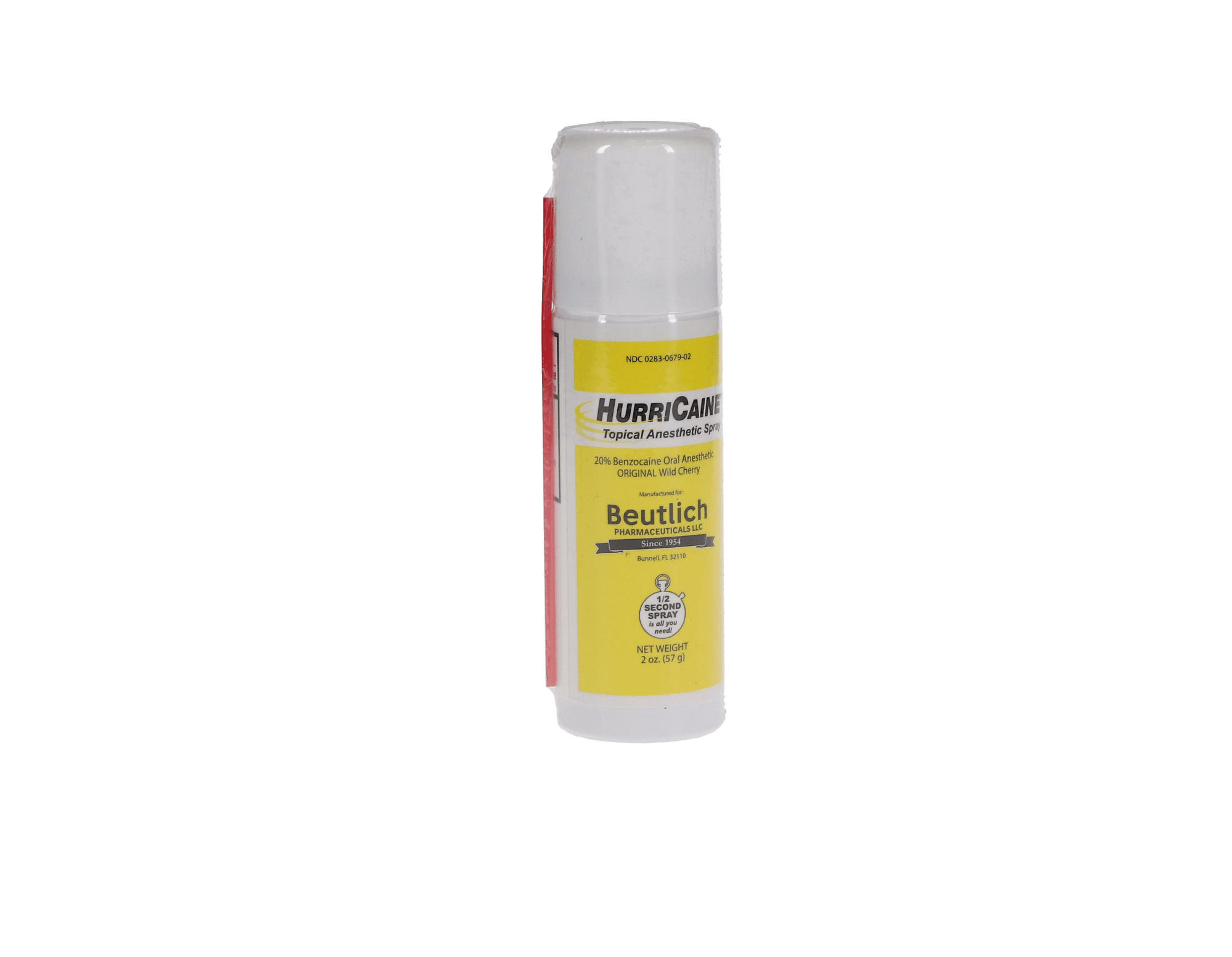 HurriCaine Topical Anesthetic Spray Kit, 20% Benzocaine, Wild Cherry, 2 oz Aerosol Can with 200 Disposable Extension Tubes, 1/Pk, 0283-0679-60 thumbnail 5