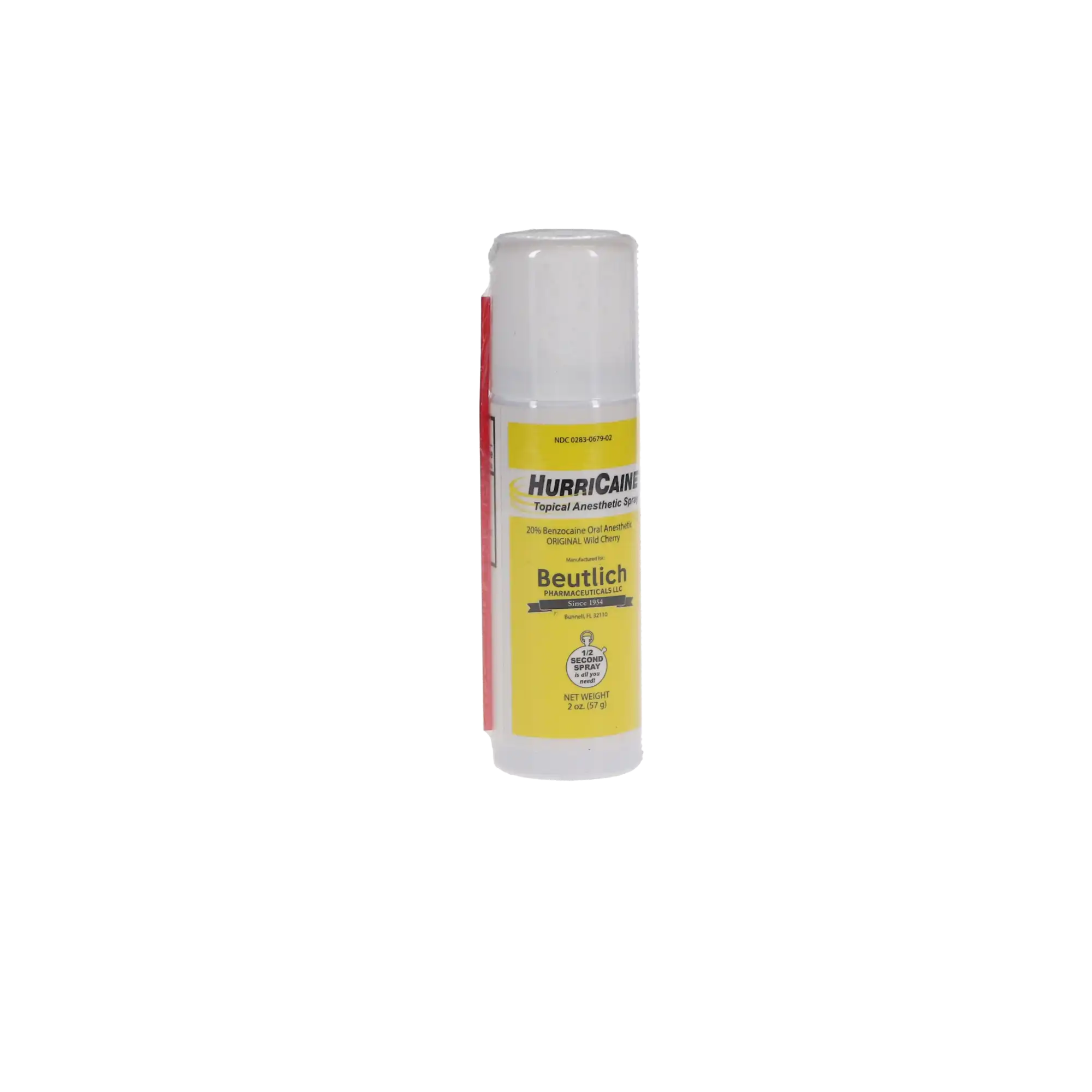HurriCaine Topical Anesthetic Spray Kit, 20% Benzocaine, Wild Cherry, 2 oz Aerosol Can with 200 Disposable Extension Tubes, 1/Pk, 0283-0679-60 thumbnail 6