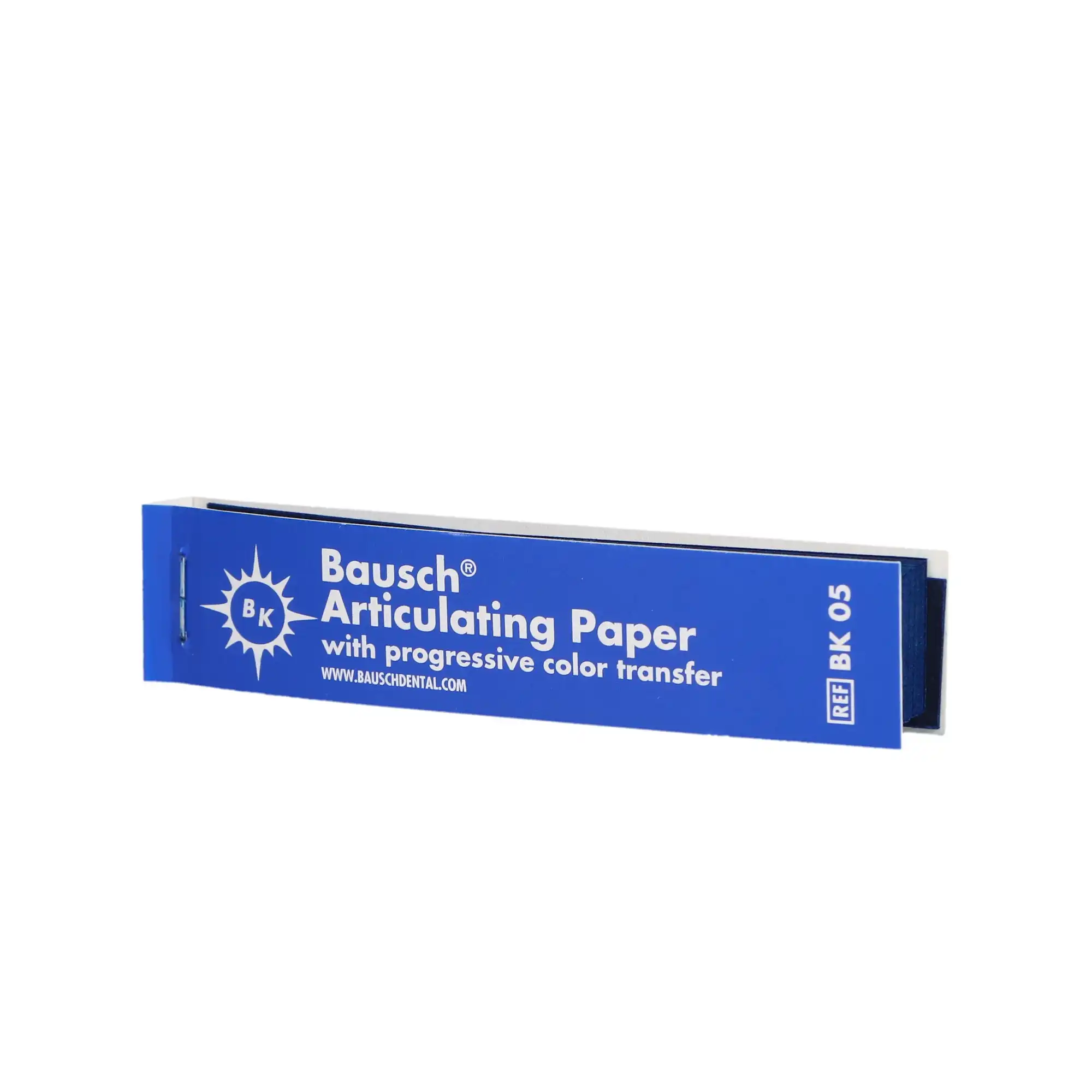 Bausch Articulating Paper Straight Booklets, 200 Microns, Blue, Progressive Color Transfer, 300/Pk, BK-05 thumbnail 4