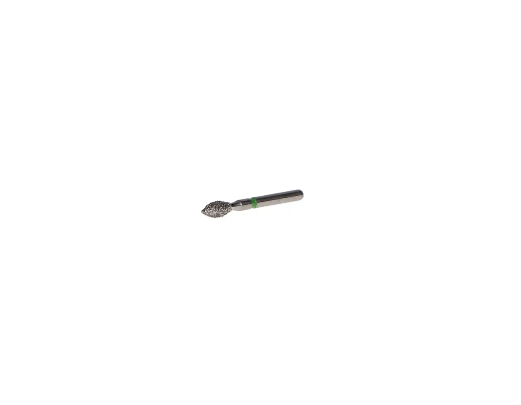 NTI Diamond Bur, FG, Pointed Football, #368, 2.3 mm, Coarse, Green, 5/Pk, C368-023 thumbnail 4
