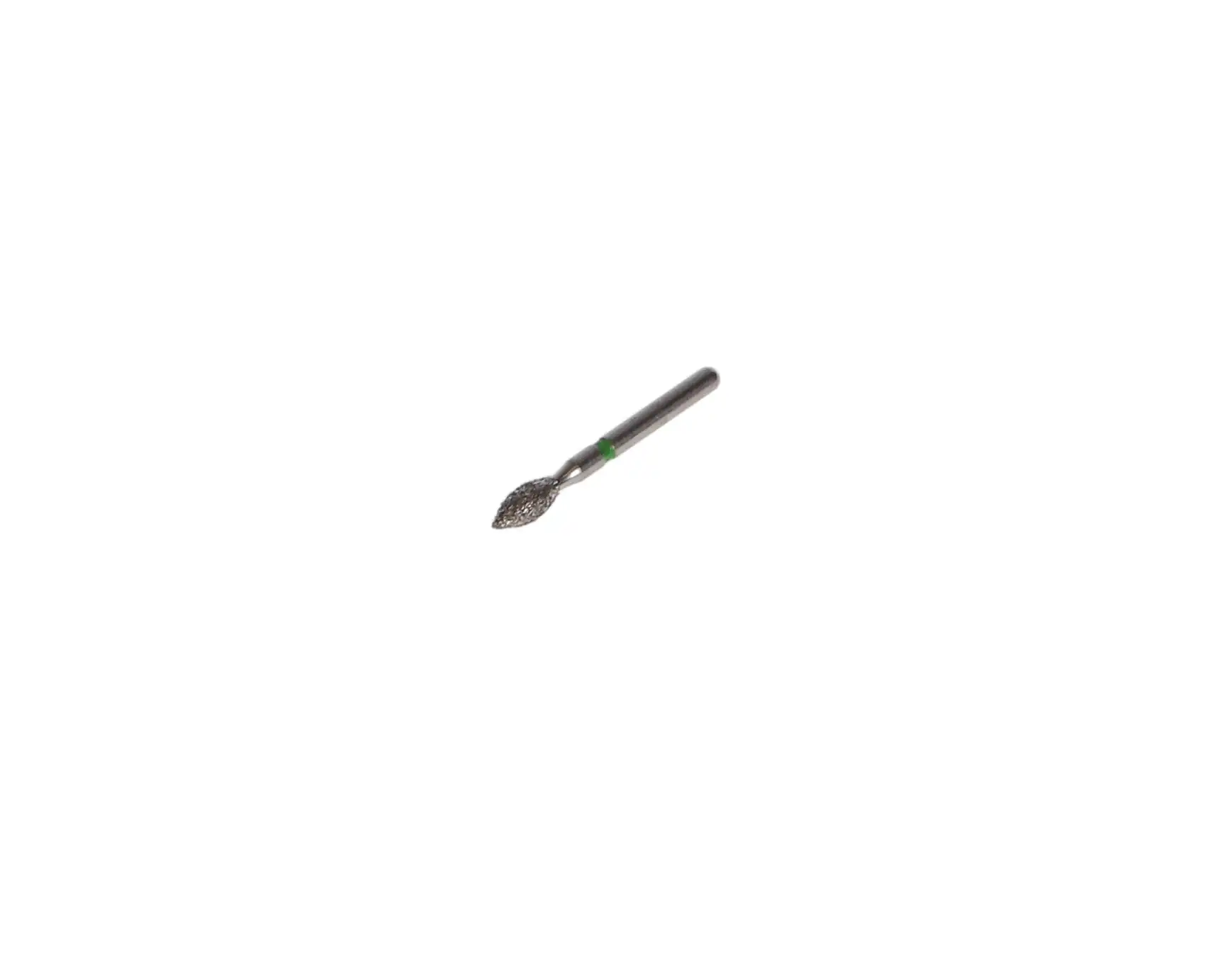 NTI Diamond Bur, FG, Pointed Football, #368, 2.3 mm, Coarse, Green, 5/Pk, C368-023 thumbnail 5