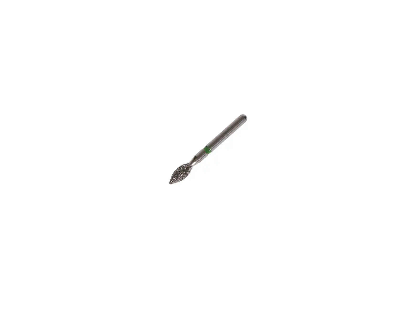 NTI Diamond Bur, FG, Pointed Football, #368, 2.3 mm, Coarse, Green, 5/Pk, C368-023 thumbnail 6