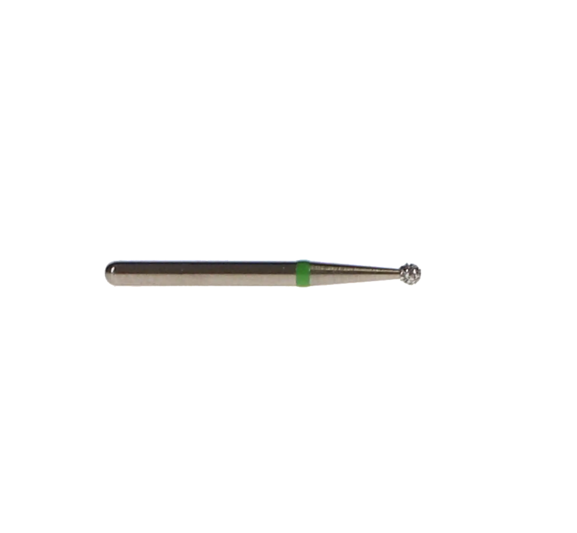NTI Diamond Bur, FG, Round, #801-012, 1.2 mm, Coarse, Green, 5/Pk, C801-012 thumbnail 6
