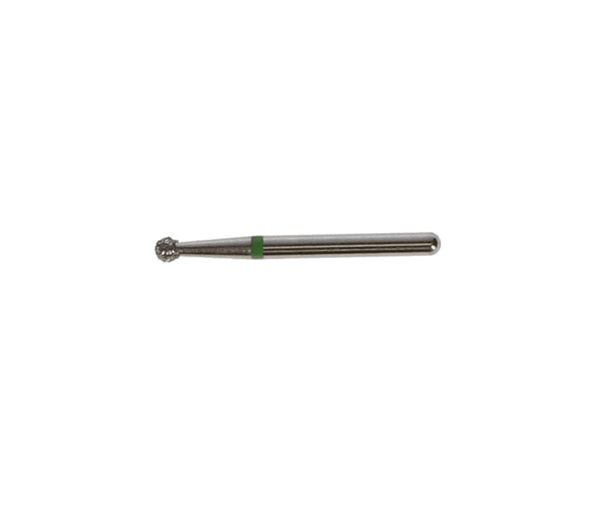 NTI Diamond Bur, FG, Round, #801-016 / C801-016, 1.6 mm, Coarse, Green, 5/Pk thumbnail 2