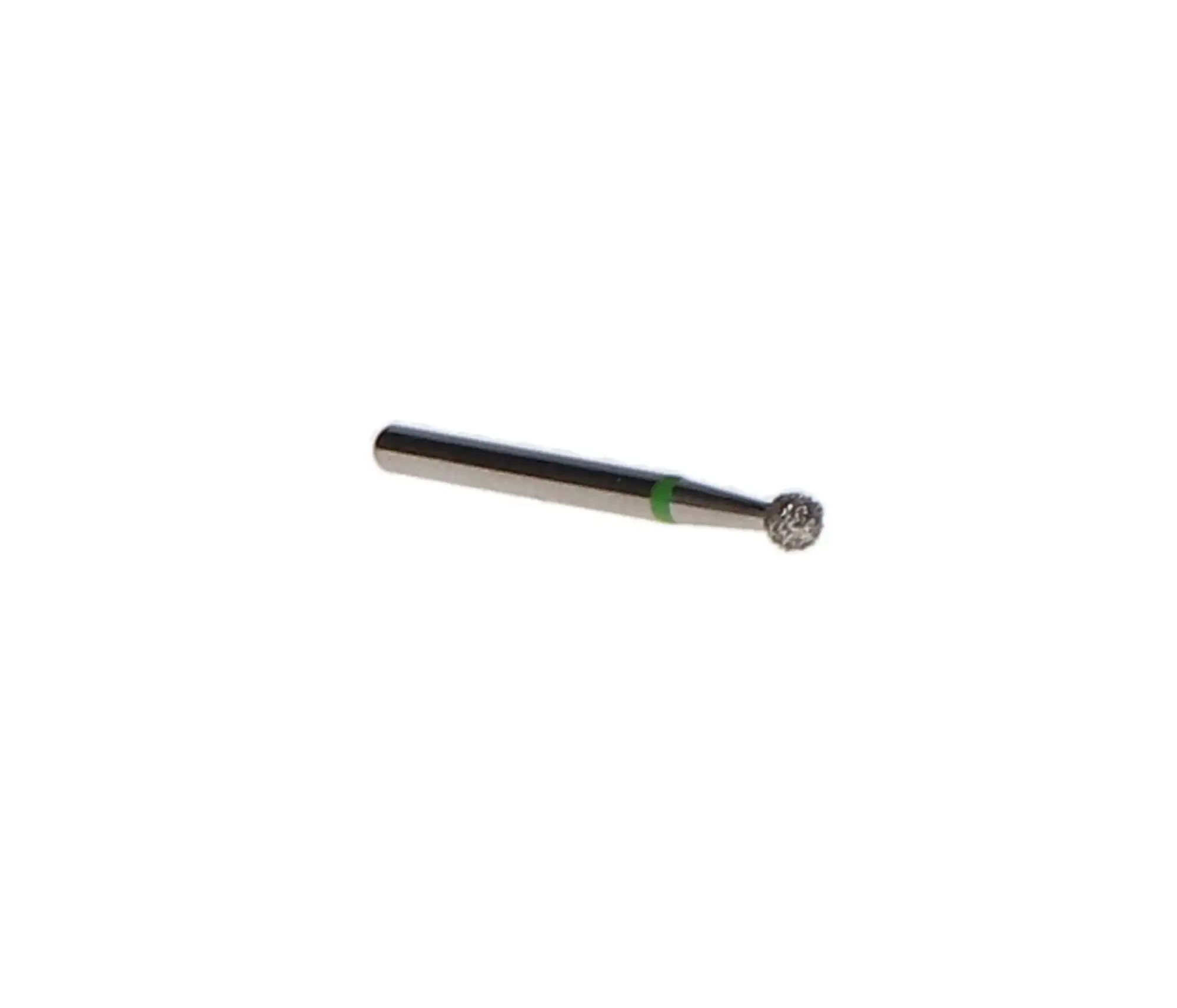 NTI Diamond Bur, FG, Round, #801-018 / C801-018, 1.8 mm, Coarse, Green, 5/Pk thumbnail 2