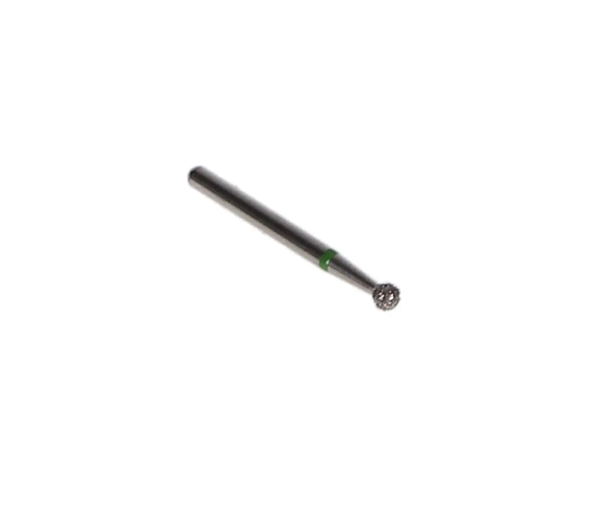 NTI Diamond Bur, FG, Round, #801-018 / C801-018, 1.8 mm, Coarse, Green, 5/Pk thumbnail 3