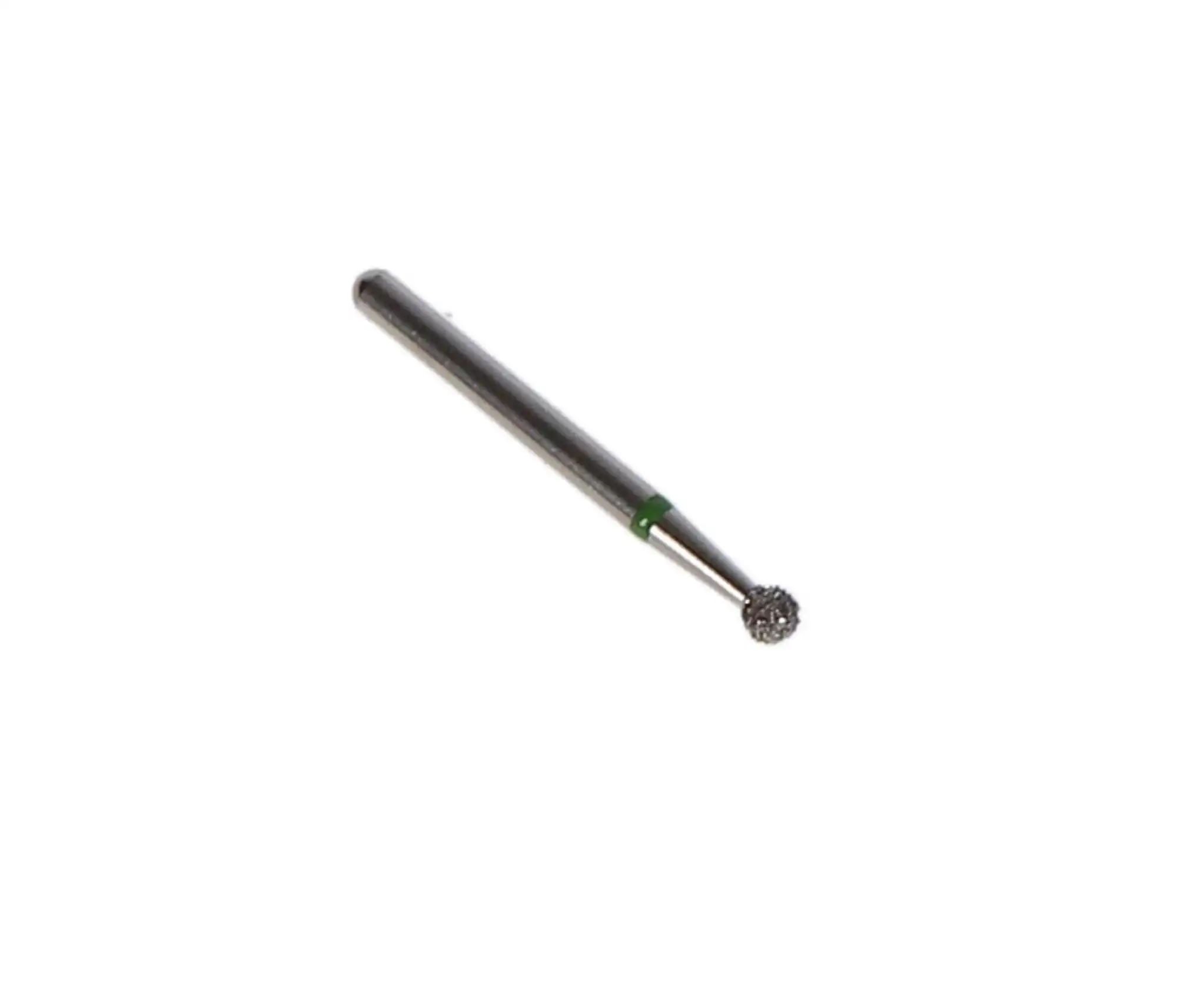 NTI Diamond Bur, FG, Round, #801-018 / C801-018, 1.8 mm, Coarse, Green, 5/Pk thumbnail 4
