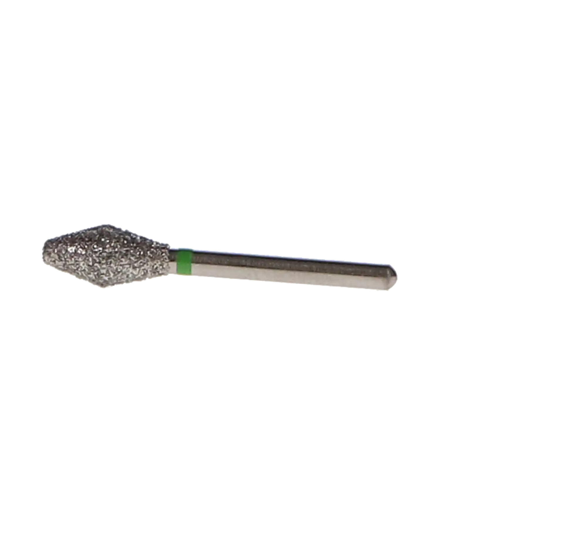 NTI Diamond Bur, FG, Barrel Flat End, #811-037 / C811-037, 3.7 mm, Coarse, Green, 5/Pk thumbnail 6