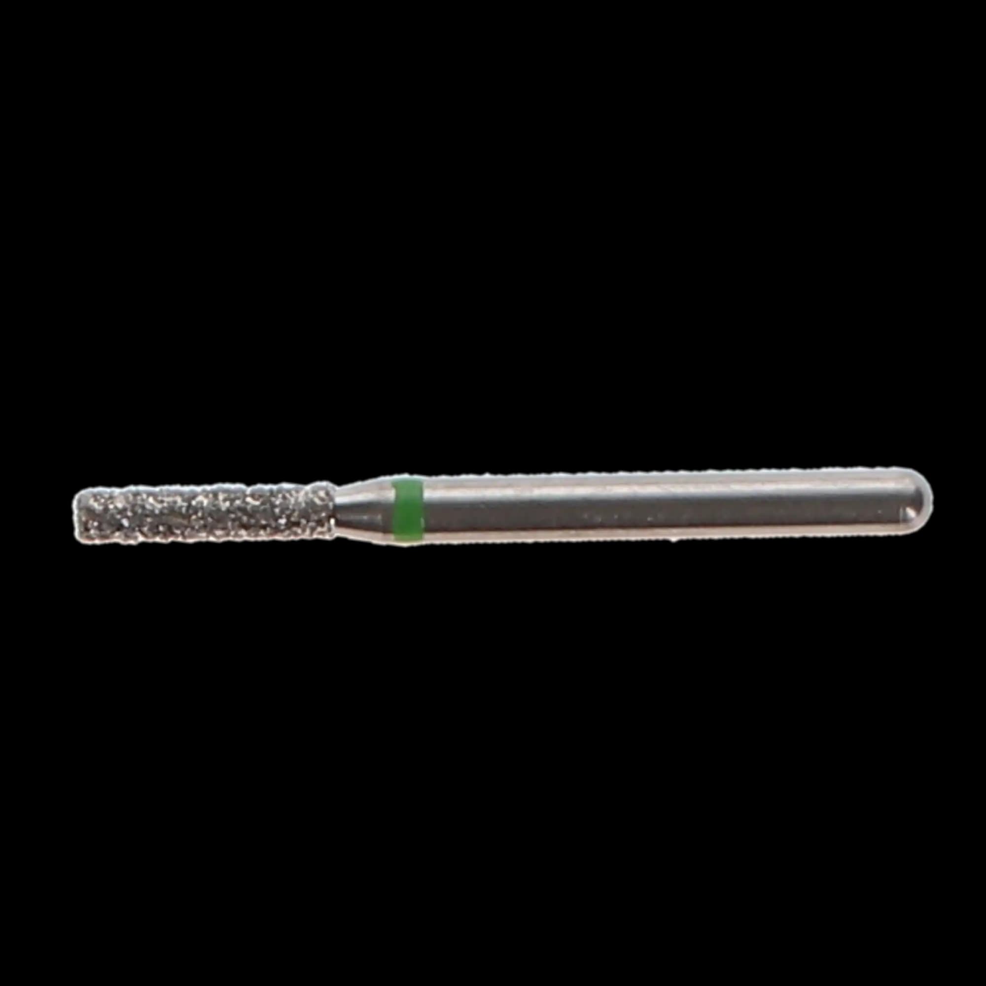NTI Diamond Bur, FG, Cylinder Flat End, #C836-012, 1.2 mm, Coarse, Green, 5/Pk thumbnail 6