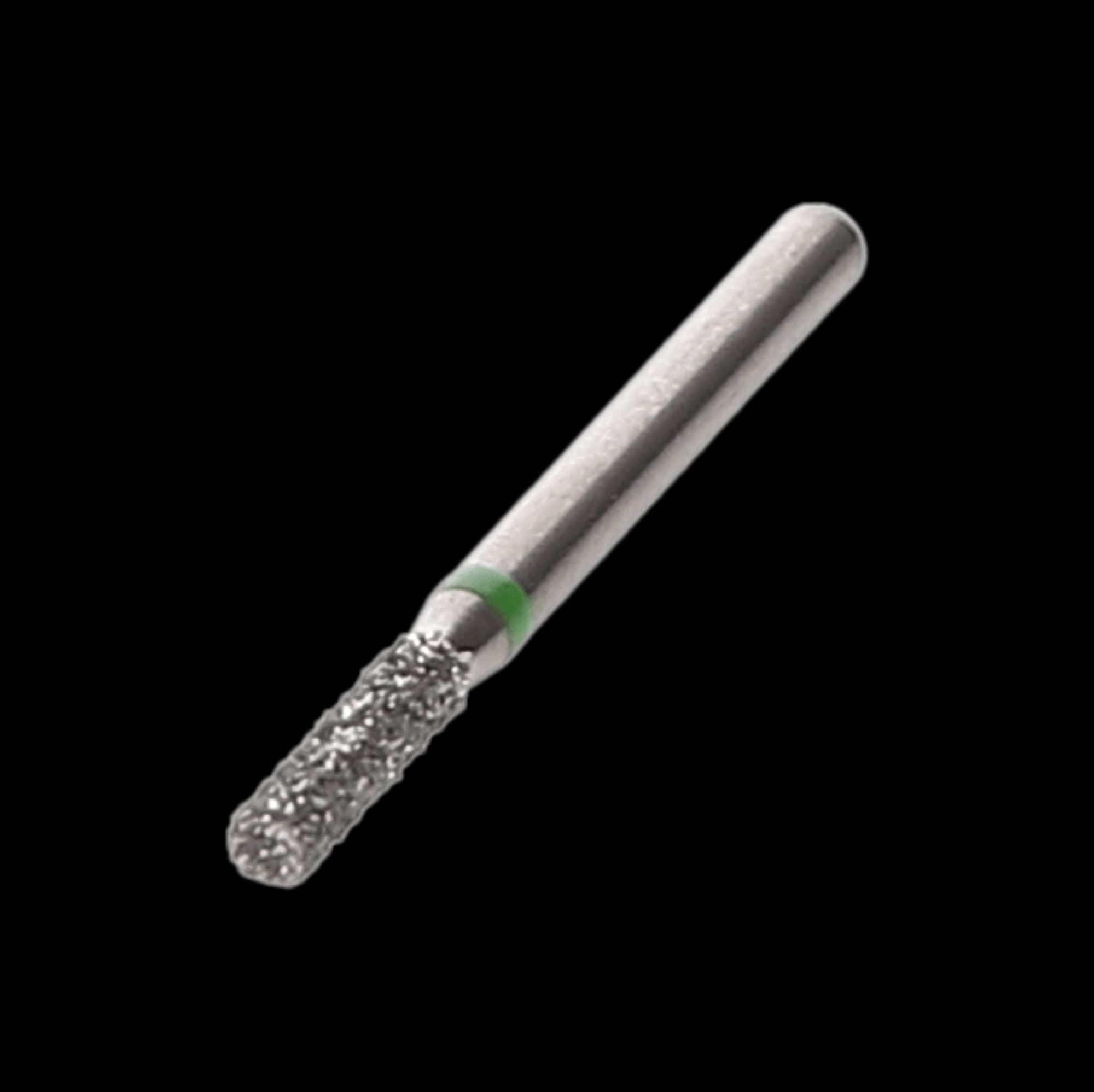 NTI Diamond Bur, FG, Cylinder Flat End, #C836-014, 1.4 mm, Coarse, Green, 5/Pk thumbnail 3