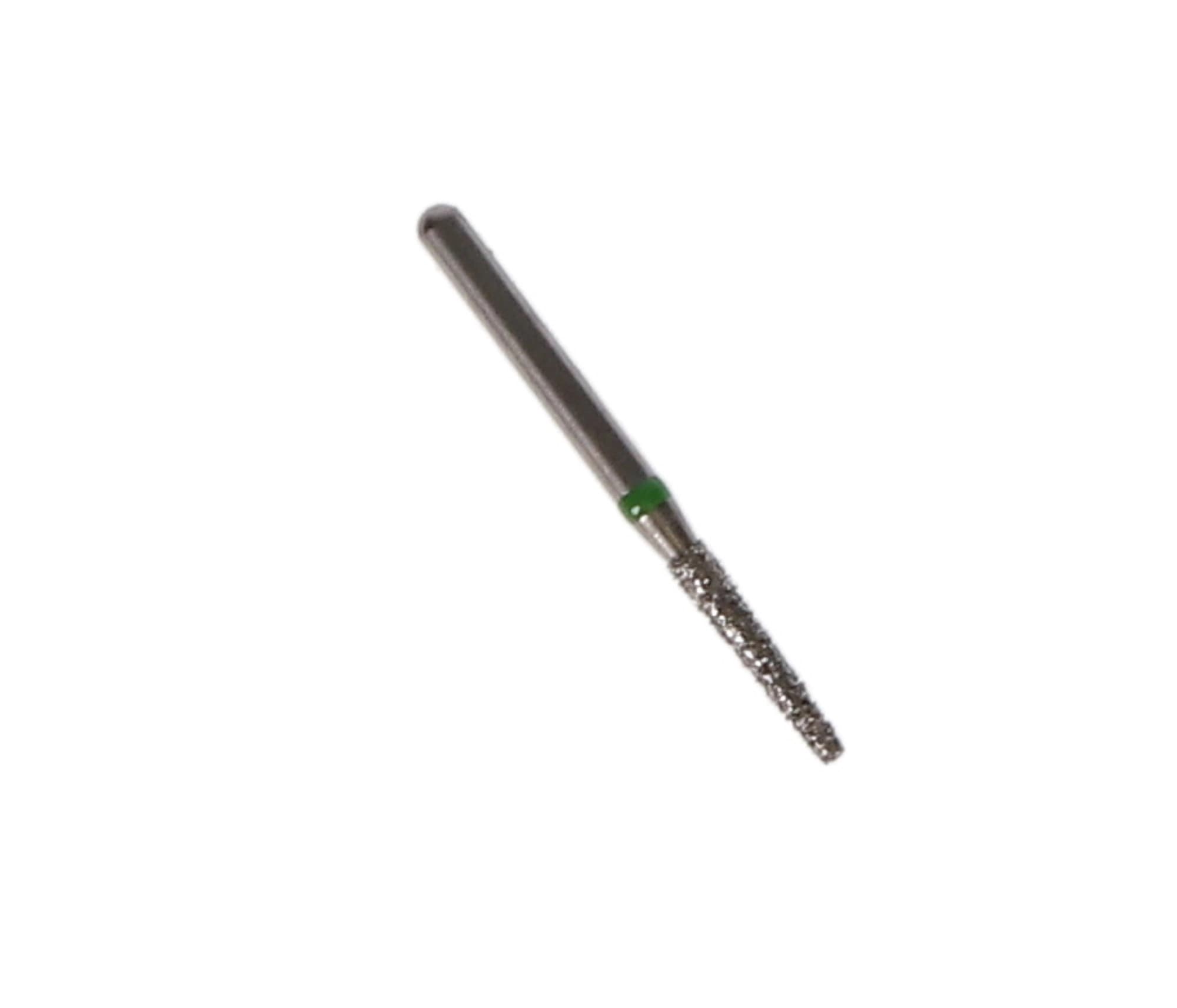 NTI Diamond Bur, FG, Flat End Taper, #847-014, 1.4 mm, Coarse, Green, 5/Pk, C847-014 thumbnail 5