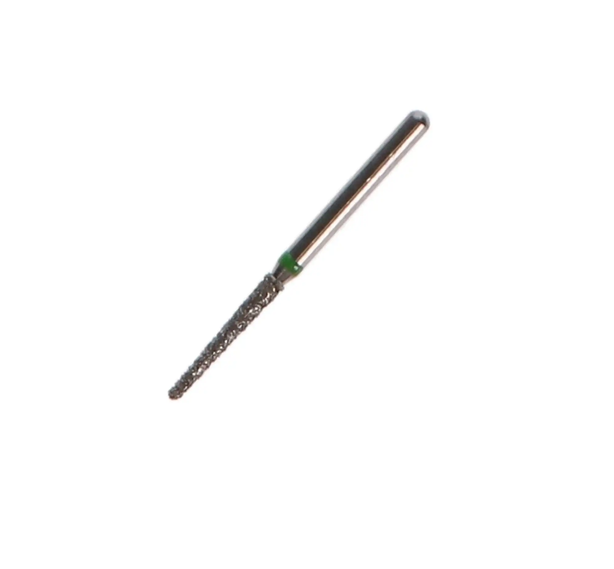 NTI Diamond Bur, FG, Round End Taper, #850-014, 1.4 mm, Coarse, Green, 5/Pk, C850-014 thumbnail 3