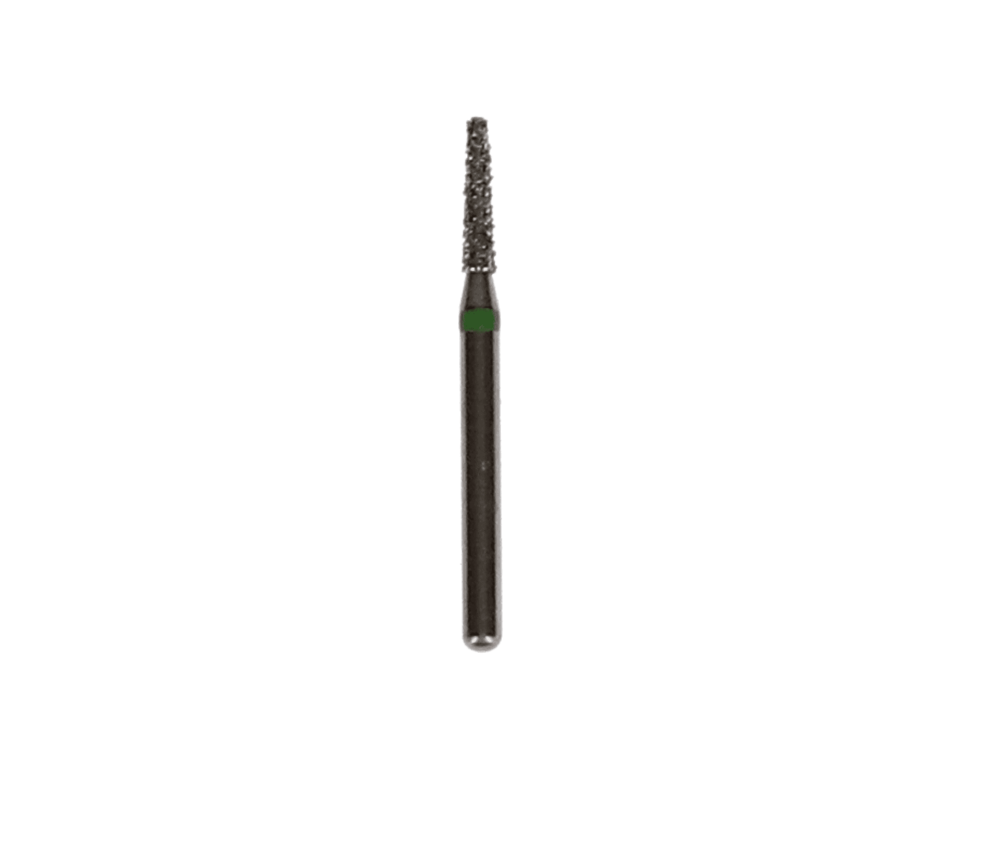 NTI Diamond Bur, FG, Round End Taper, #855-012, 1.2 mm, Coarse, Green, 5/Pk, C855-012 thumbnail 2