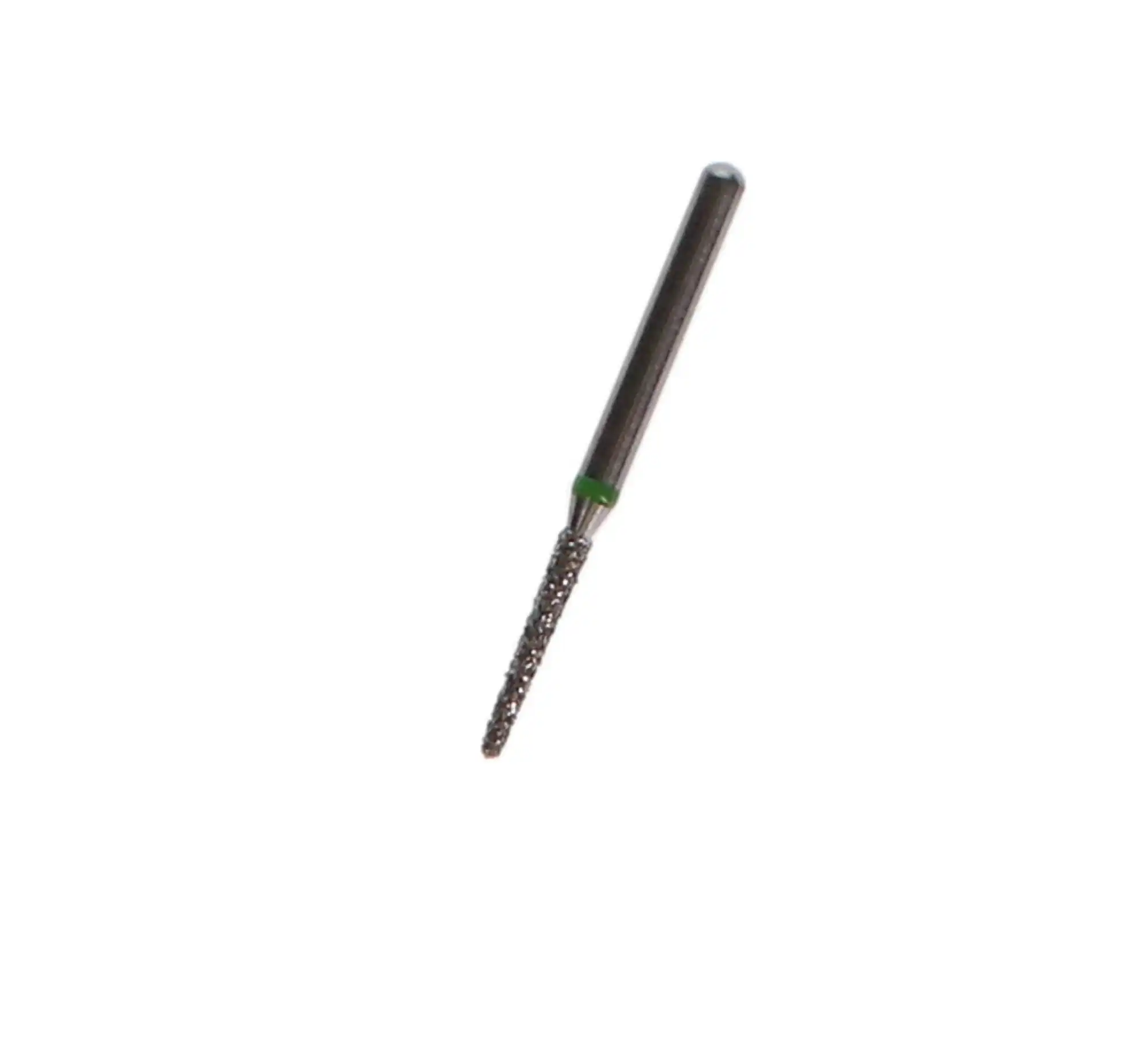 NTI Diamond Bur, FG, Round End Taper, #856-012, 1.2 mm, Coarse, Green, 5/Pk, C856-012 thumbnail 4