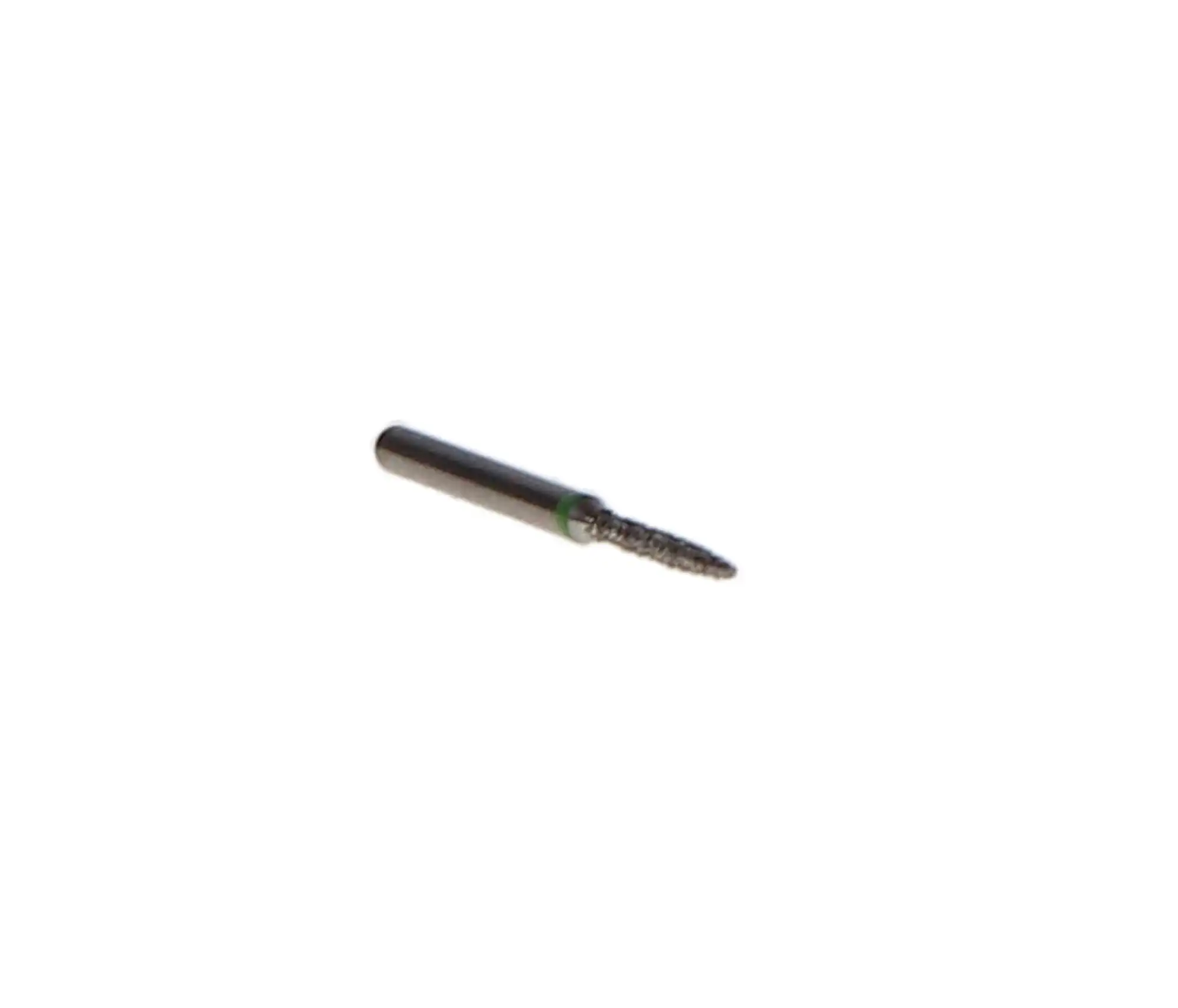 NTI Diamond Bur, FG, Flame, #C862-010, 1.0 mm, Coarse, Green, 5/Pk thumbnail 4