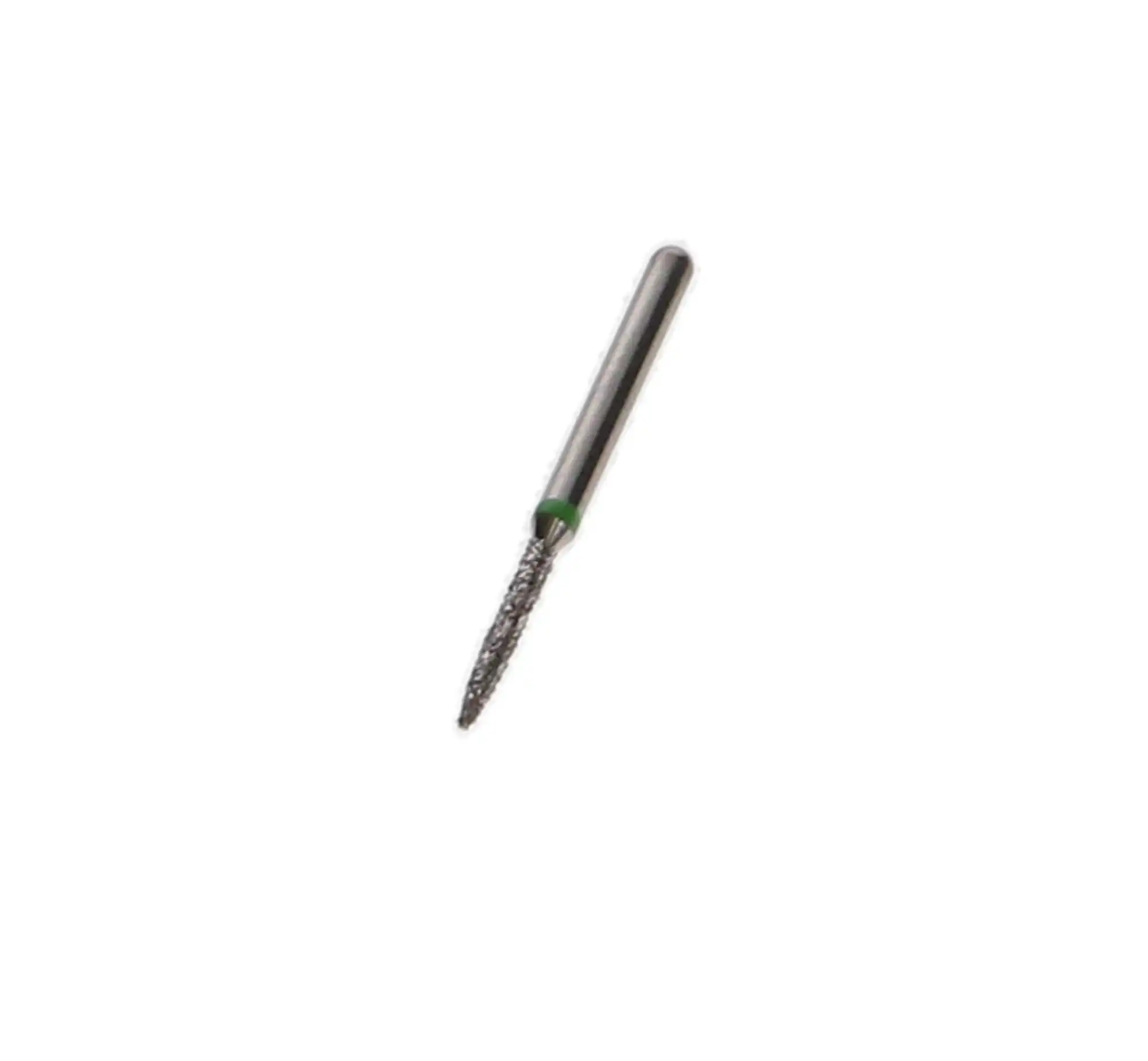 NTI Diamond Bur, FG, Flame, #862-012, 1.2 mm, Coarse, Green, 5/Pk, C862-012 thumbnail 3