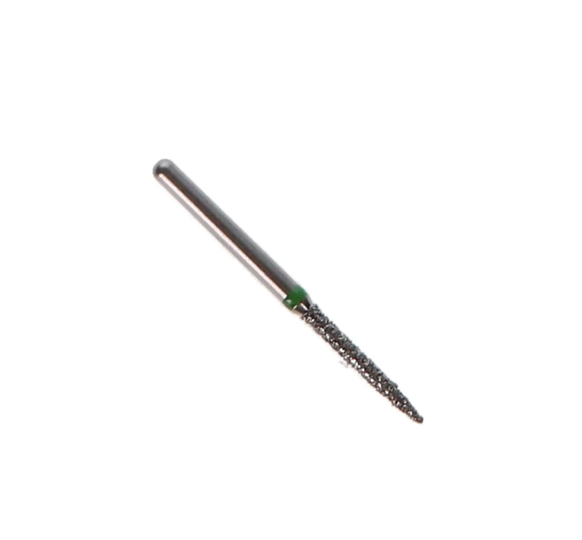 NTI Diamond Bur, FG, Flame, #863-012, 1.2 mm, Coarse, Green, 5/Pk, C863-012 thumbnail 2