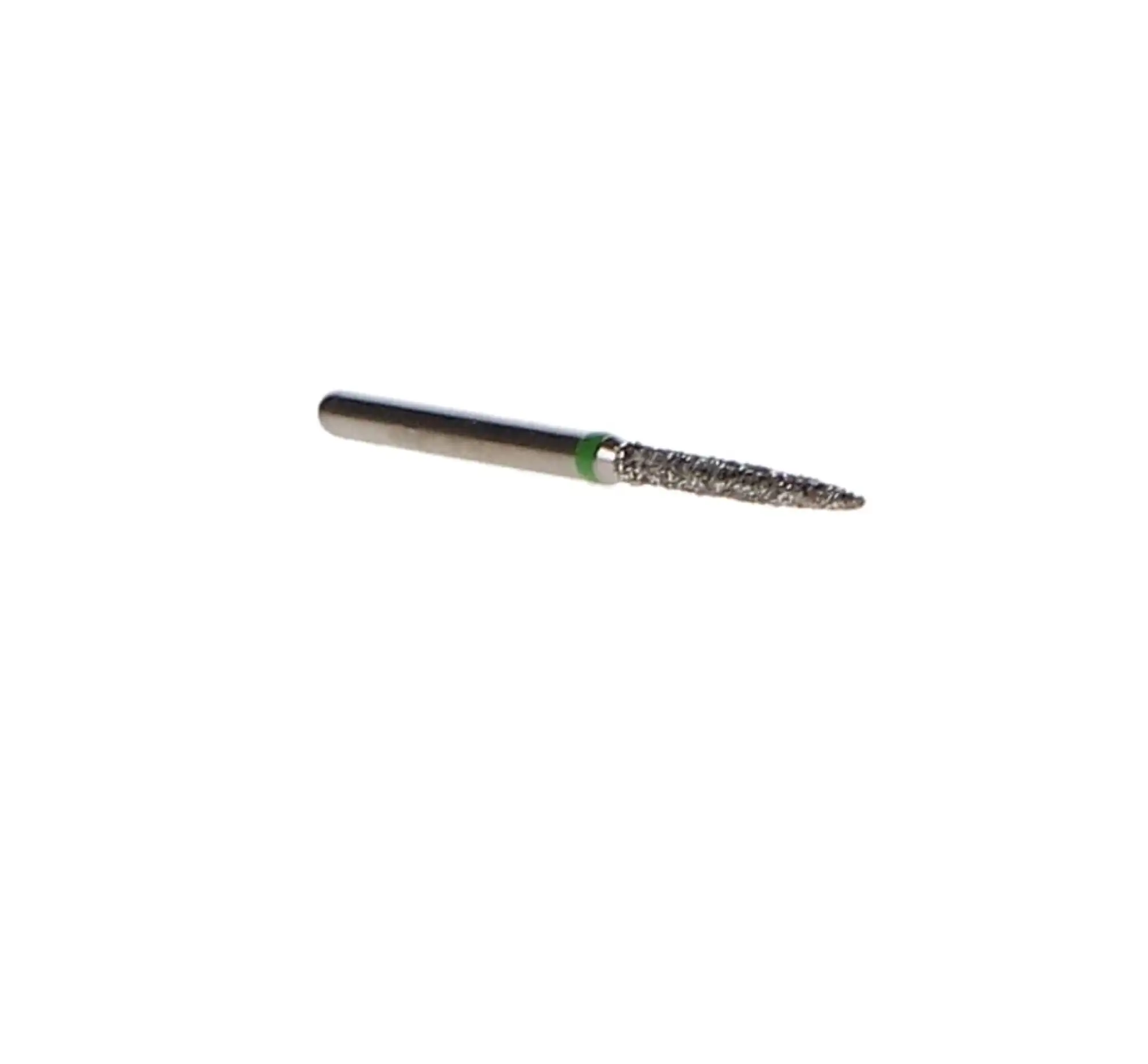 NTI Diamond Bur, FG, Flame, #863-012, 1.2 mm, Coarse, Green, 5/Pk, C863-012 thumbnail 3