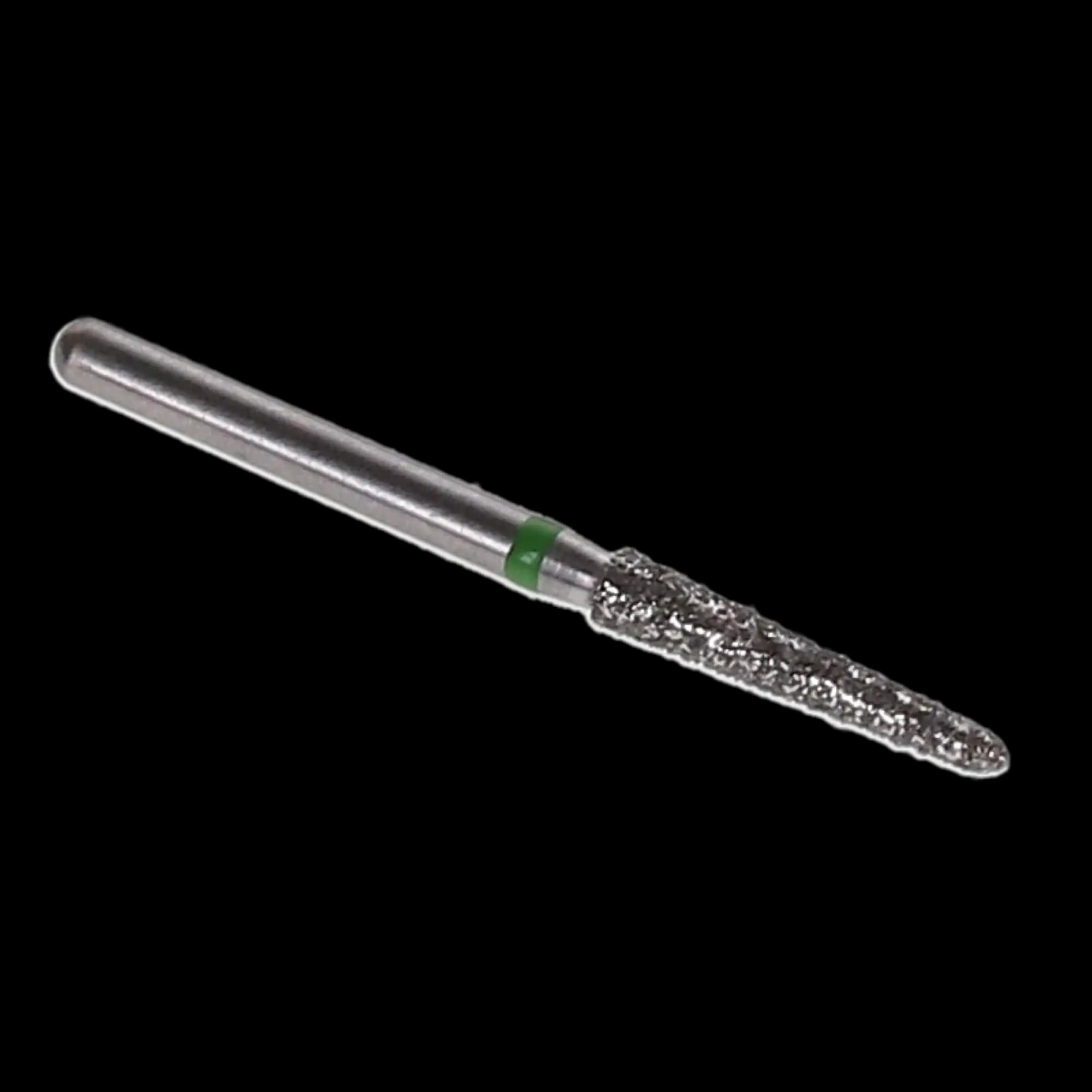 NTI Diamond Bur, FG, Curettage, #C879K-018, 1.8 mm, Coarse, Green, 5/Pk thumbnail 2