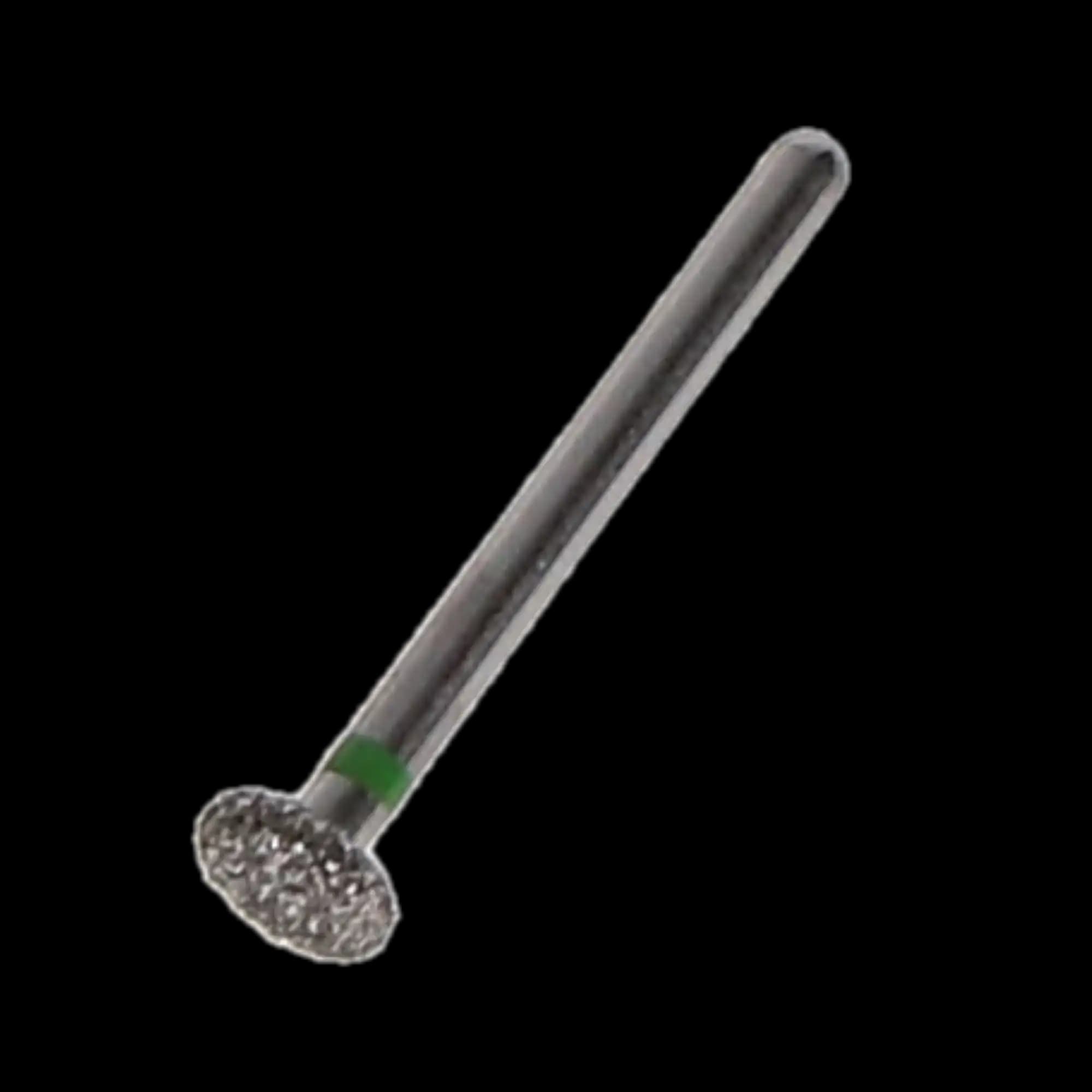 NTI Diamond Bur, FG, Donut, #C909, 4.0 mm, Coarse, Green, 5/Pk, C909-040 thumbnail 3