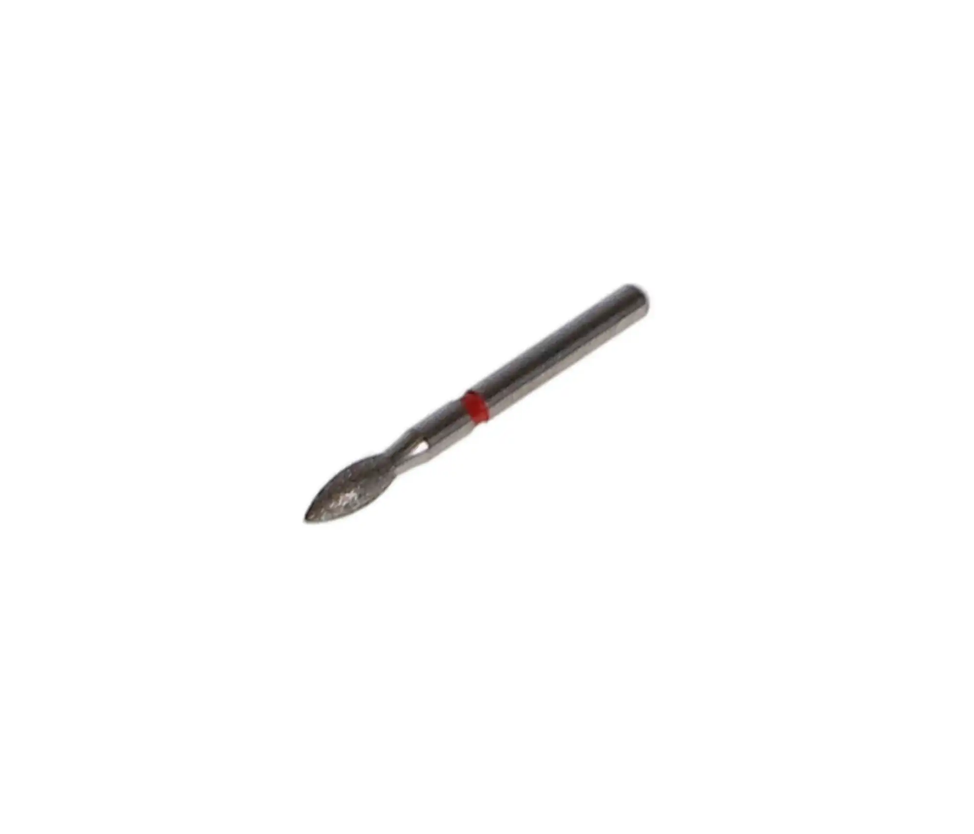 NTI Diamond Burs, FG, Pointed Football End, # F368, 1.8 mm, Fine, Red, 5/Pk, F368-018 thumbnail 3