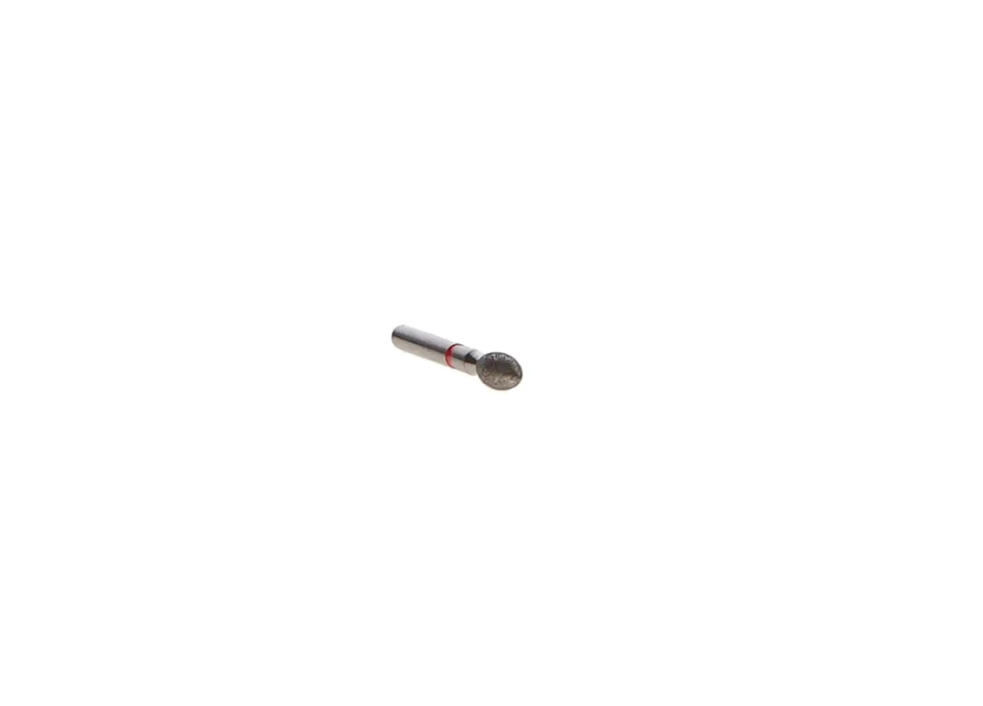 NTI Diamond Bur, FG, Pointed Football, #368, 2.3 mm, Fine, Red, 5/Pk, F368-023 thumbnail 3