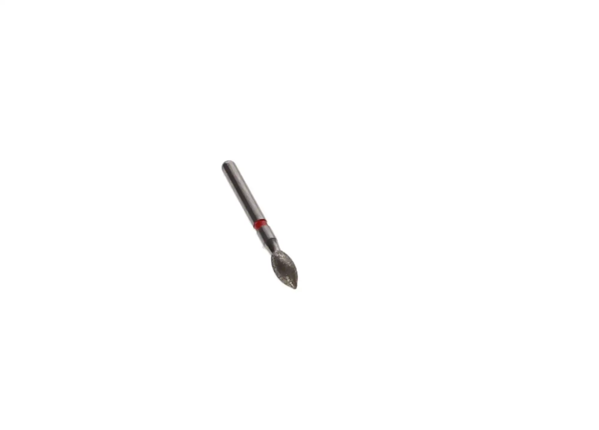 NTI Diamond Bur, FG, Pointed Football, #368, 2.3 mm, Fine, Red, 5/Pk, F368-023 thumbnail 4