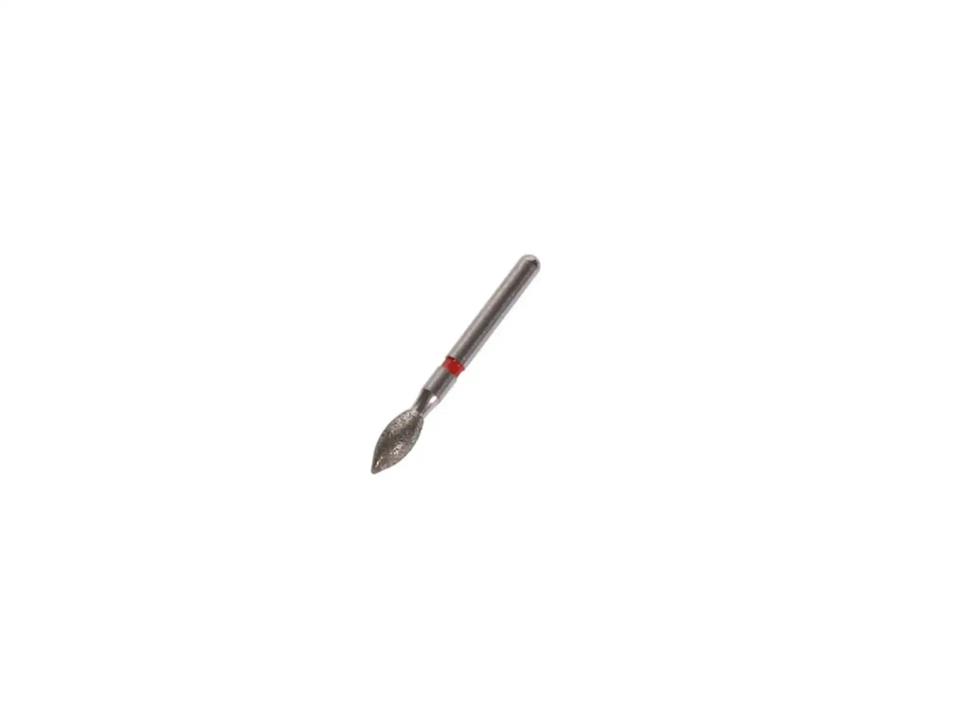 NTI Diamond Bur, FG, Pointed Football, #368, 2.3 mm, Fine, Red, 5/Pk, F368-023 thumbnail 5