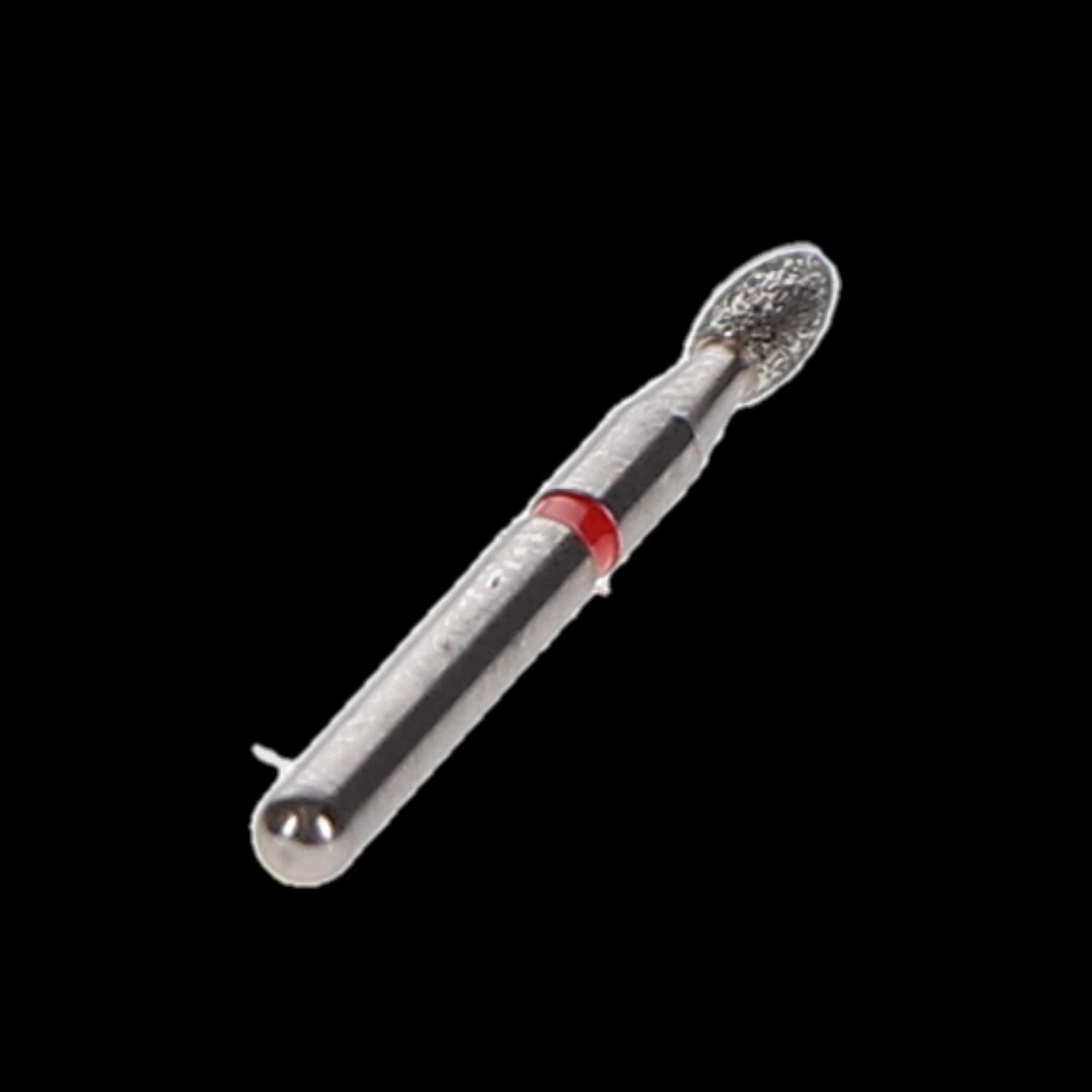 NTI Diamond Bur, FG, Football, # F379, 1.6 mm, Fine, Red, 5/Pk, F379-016 thumbnail 3