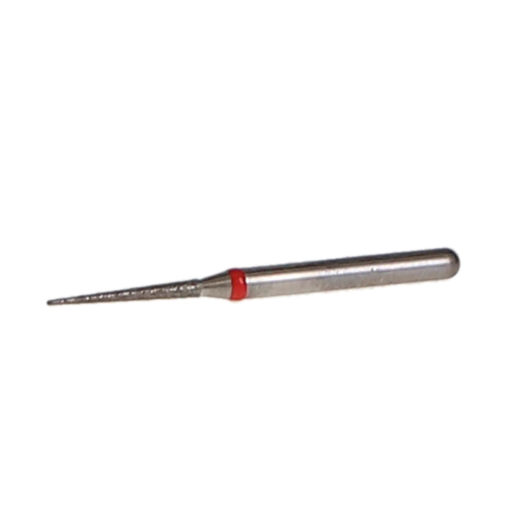 NTI Diamond Bur, Friction Grip (FG), Needle, #858-010, Fine Grit, Red, 1.0 mm, 5/Pk, F858-010 thumbnail 2