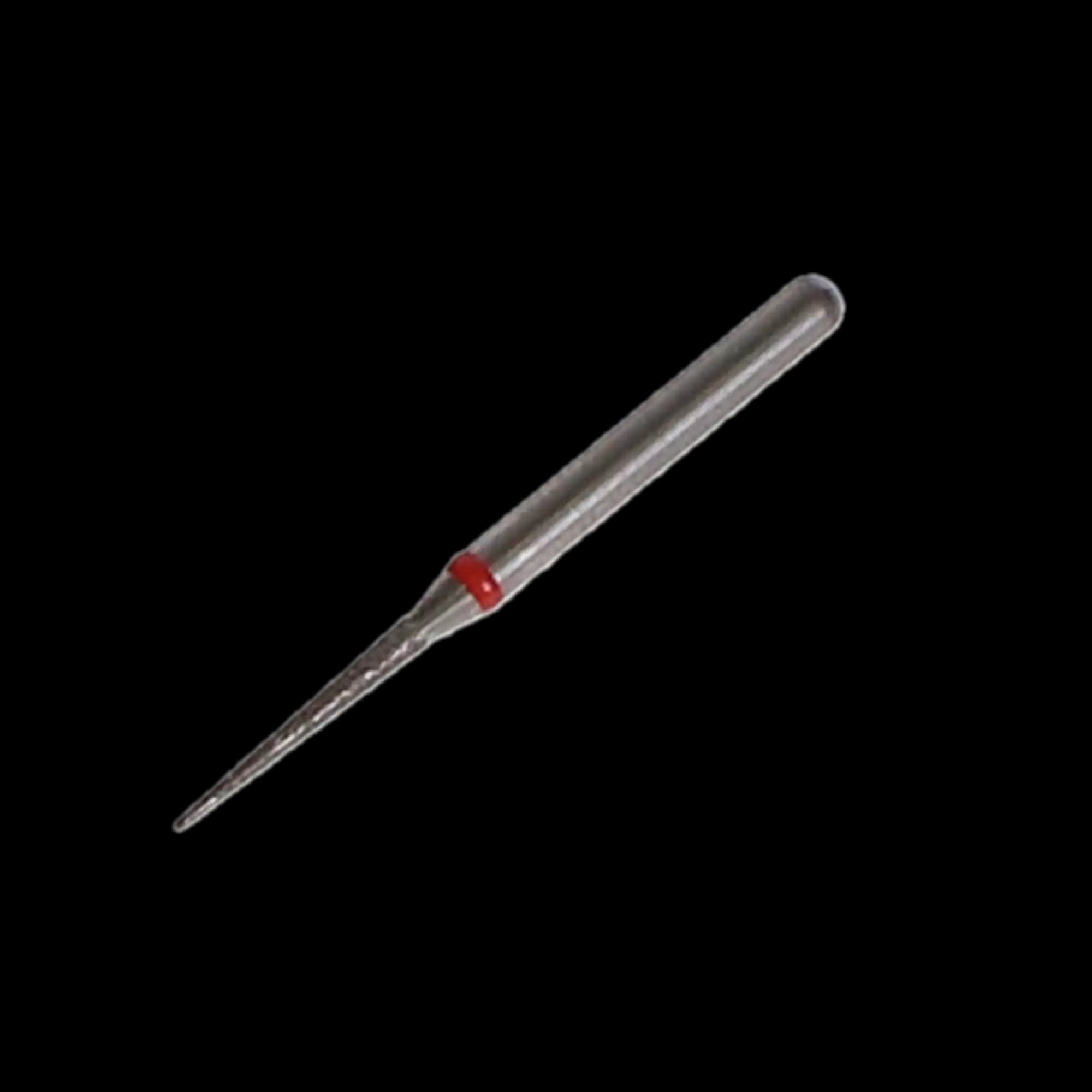 NTI Diamond Bur, Friction Grip (FG), Needle, #858-010, Fine Grit, Red, 1.0 mm, 5/Pk, F858-010 thumbnail 3