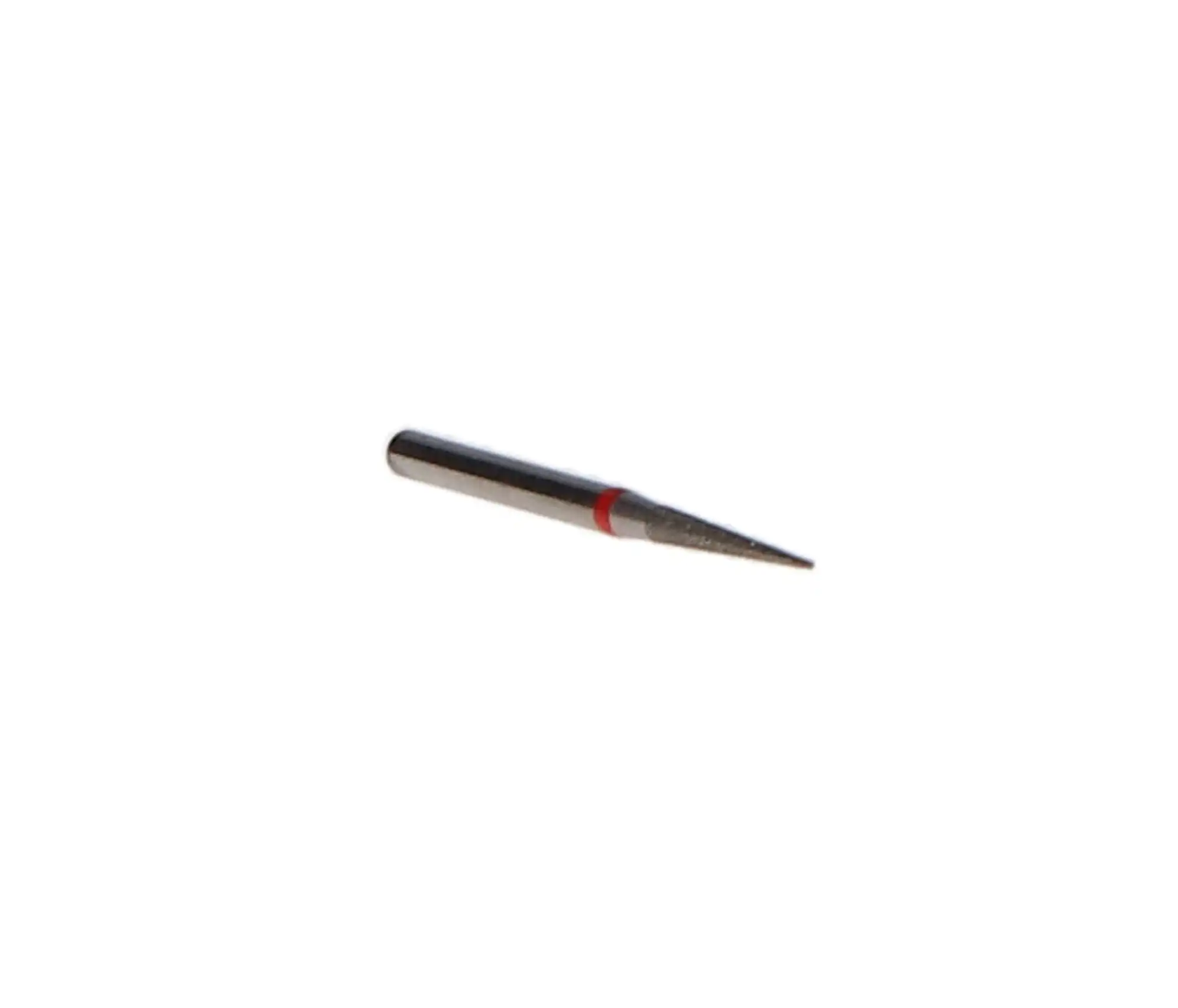 NTI Diamond Bur, FG, Needle, #F858-014, 1.4 mm, Fine, Red, 5/Pk thumbnail 4