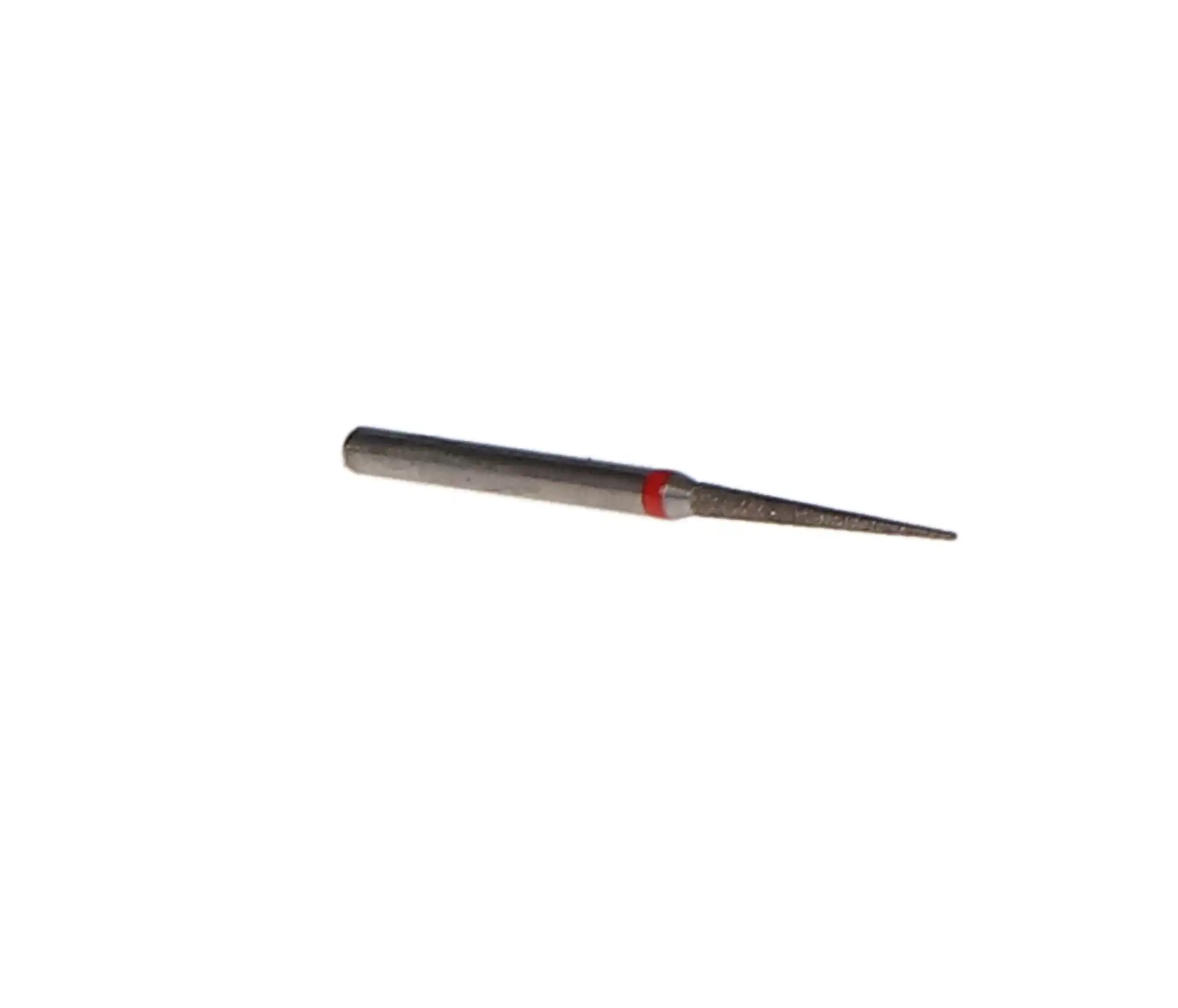 NTI Diamond Bur, Friction Grip (FG), Needle, #859-012, 1.2 mm, Fine Grit, Red, 5/Pk, F859-012 thumbnail 2