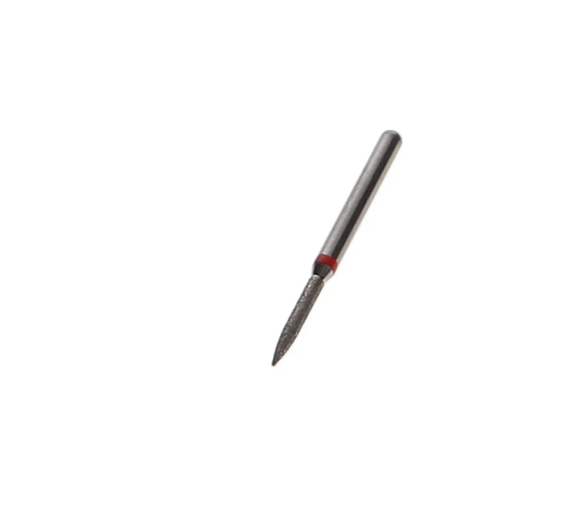 NTI Diamond Bur, FG, Flame, #862-010, 1.0 mm, Fine, Red, 5/Pk, F862-010 thumbnail 3