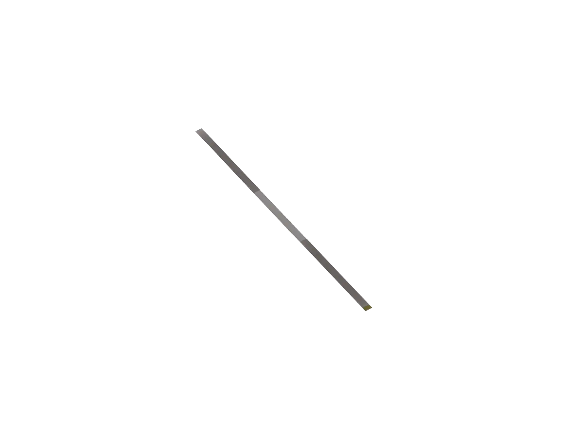 NTI Serrated Diamond Finishing Strips, Superfine (Yellow), 0.08 mm Thick, 3.75 mm Wide, 10/Pk, FS3-SFX thumbnail 8