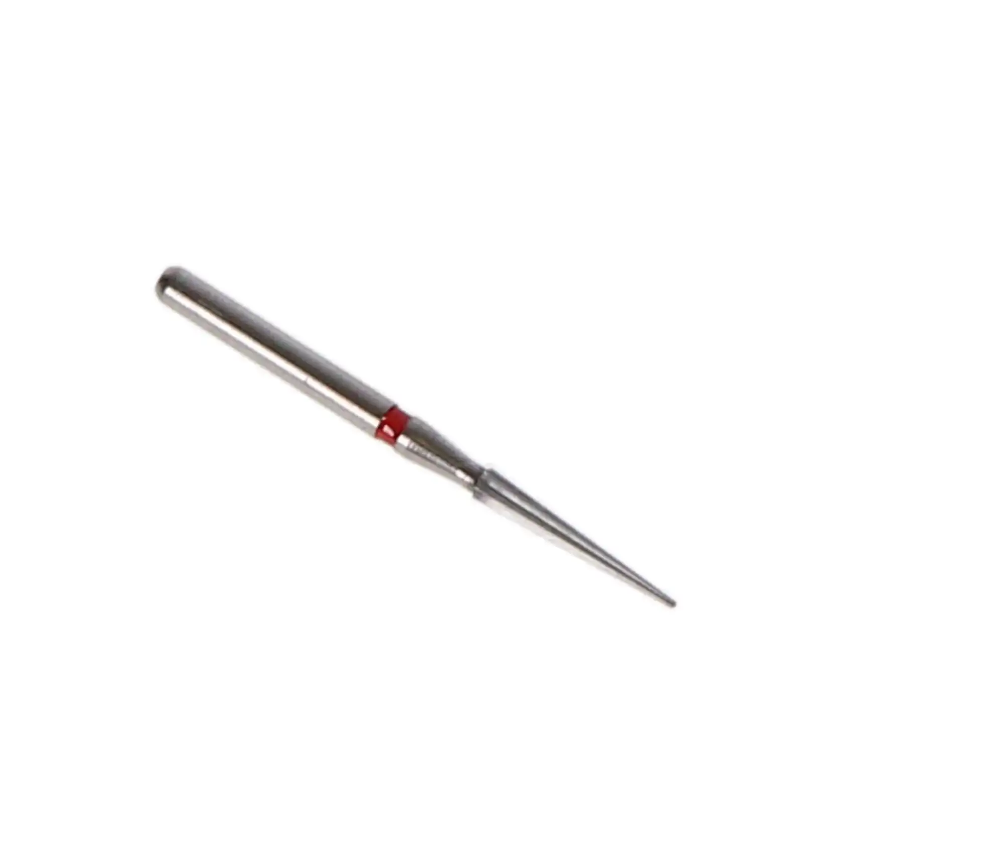 NTI TDF-9 Trimming & Finishing Carbide Bur, 8-Flute, FG, Safe End, Red, 1.4 mm, 5/Pk, H135-014 thumbnail 2