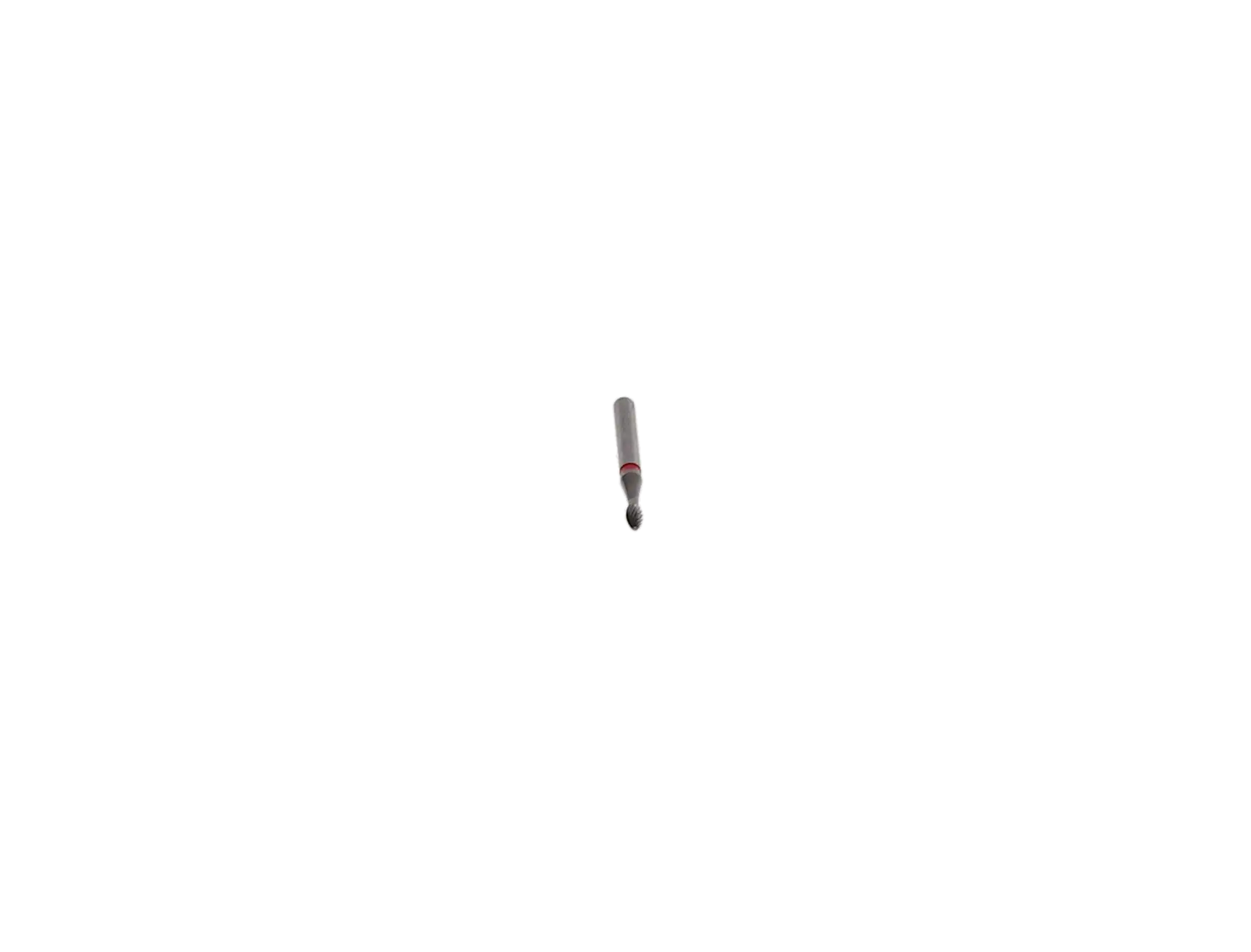 NTI 12-Fluted Trimming & Finishing Carbide Burs, FG, Football, #H379-012, 1.2 mm, Red, 5/Pk thumbnail 3