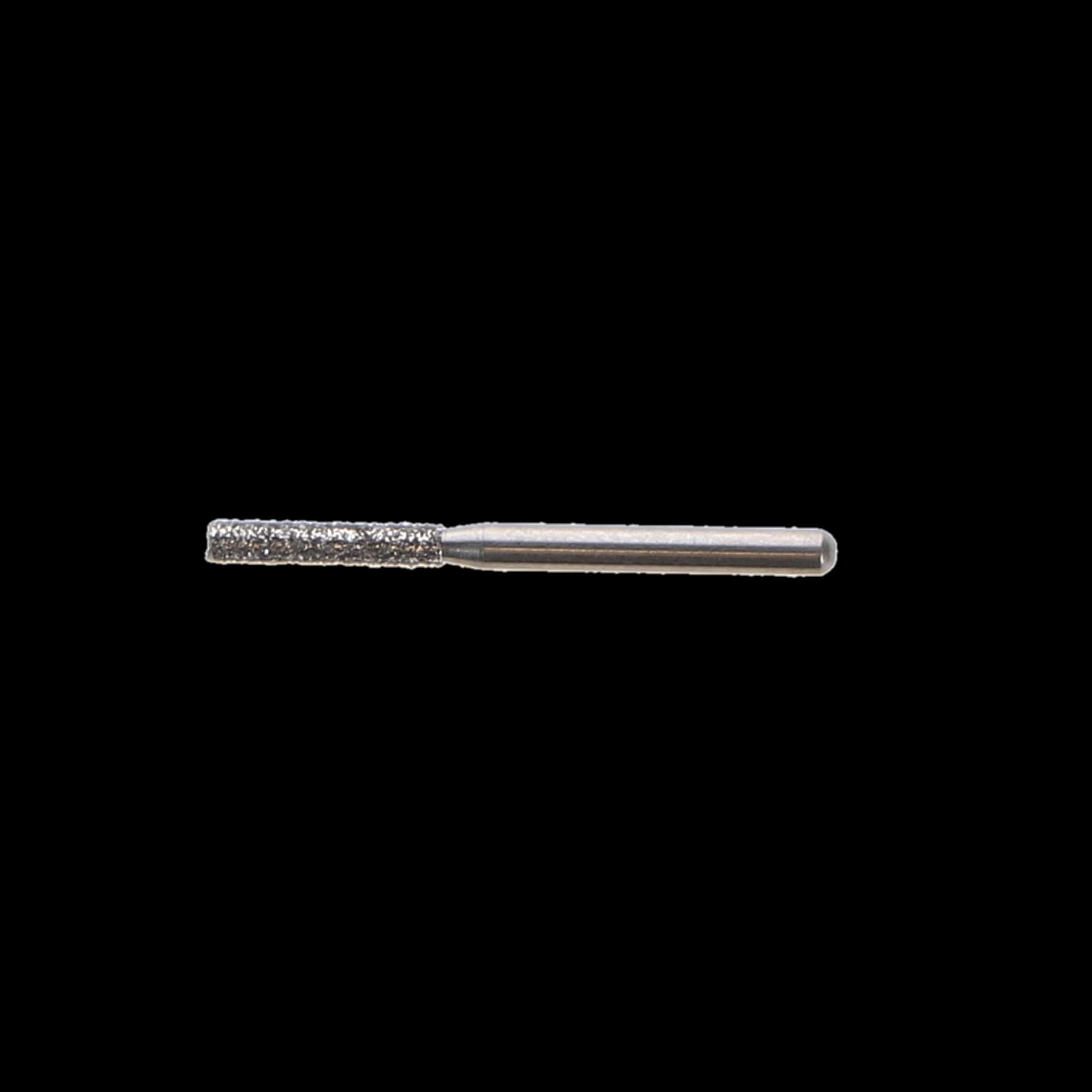 NTI Diamond Bur, FG, Cylinder Flat End, #M837-014, 1.4 mm, Medium, Gray, 5/Pk thumbnail 2