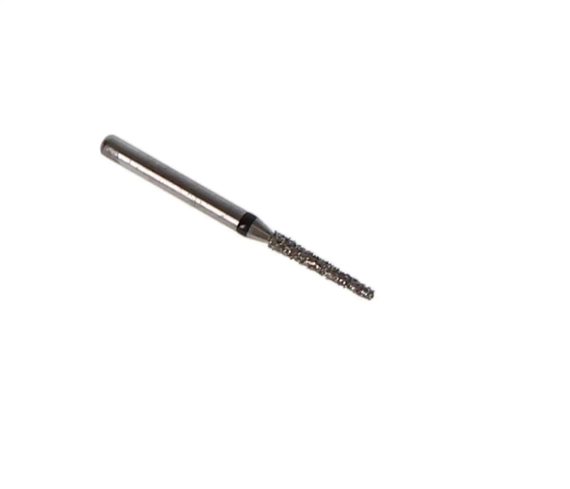 NTI Diamond Bur, FG, Round End Taper, #856-012, 1.2 mm Head, 8.0 mm Length, Super Coarse, Black, 5/Pk, SC856-012 thumbnail 4