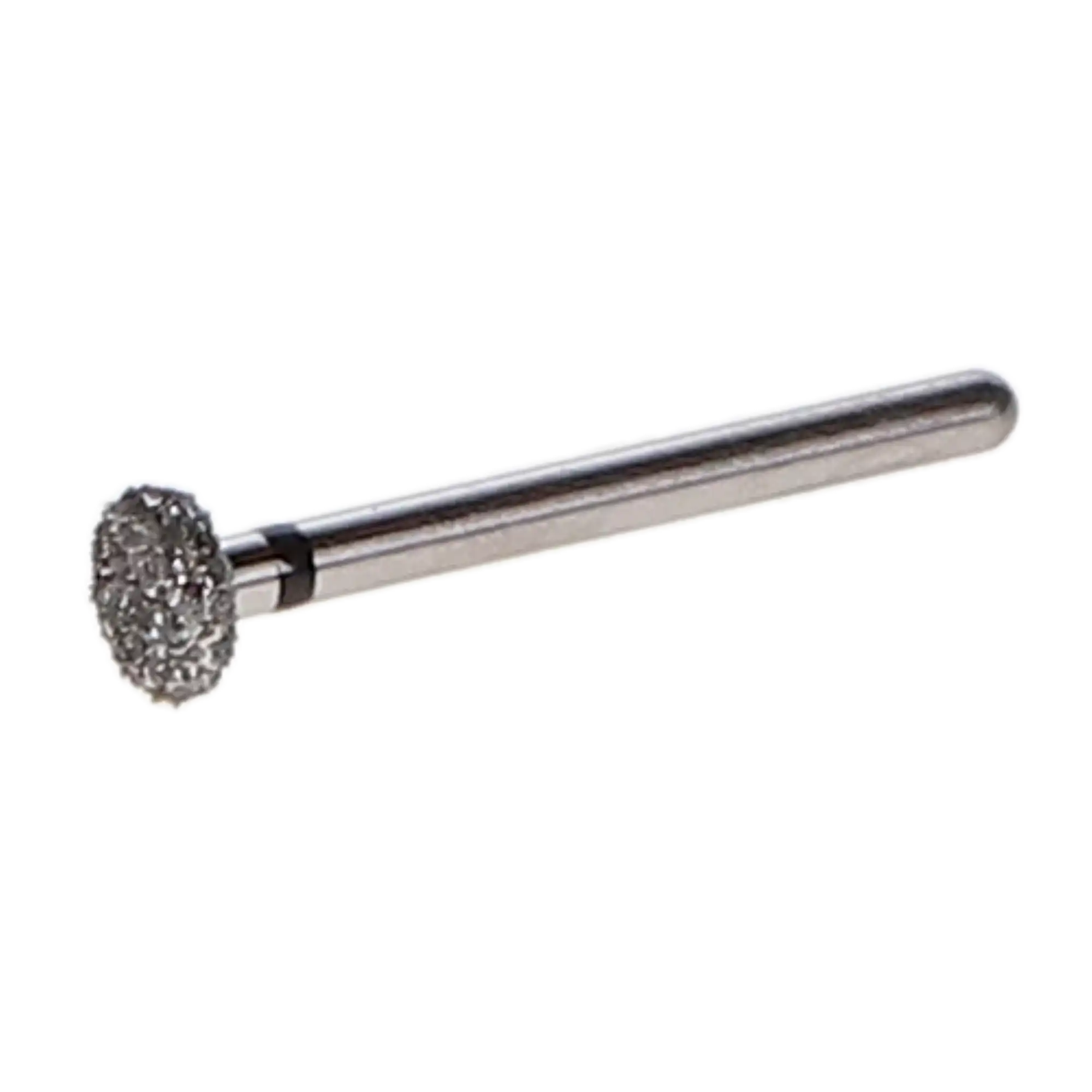 NTI Diamond Bur, FG, Donut, #SC909, 4.0 mm, Super Coarse, Black, 5/Pk, SC909-040 thumbnail 2