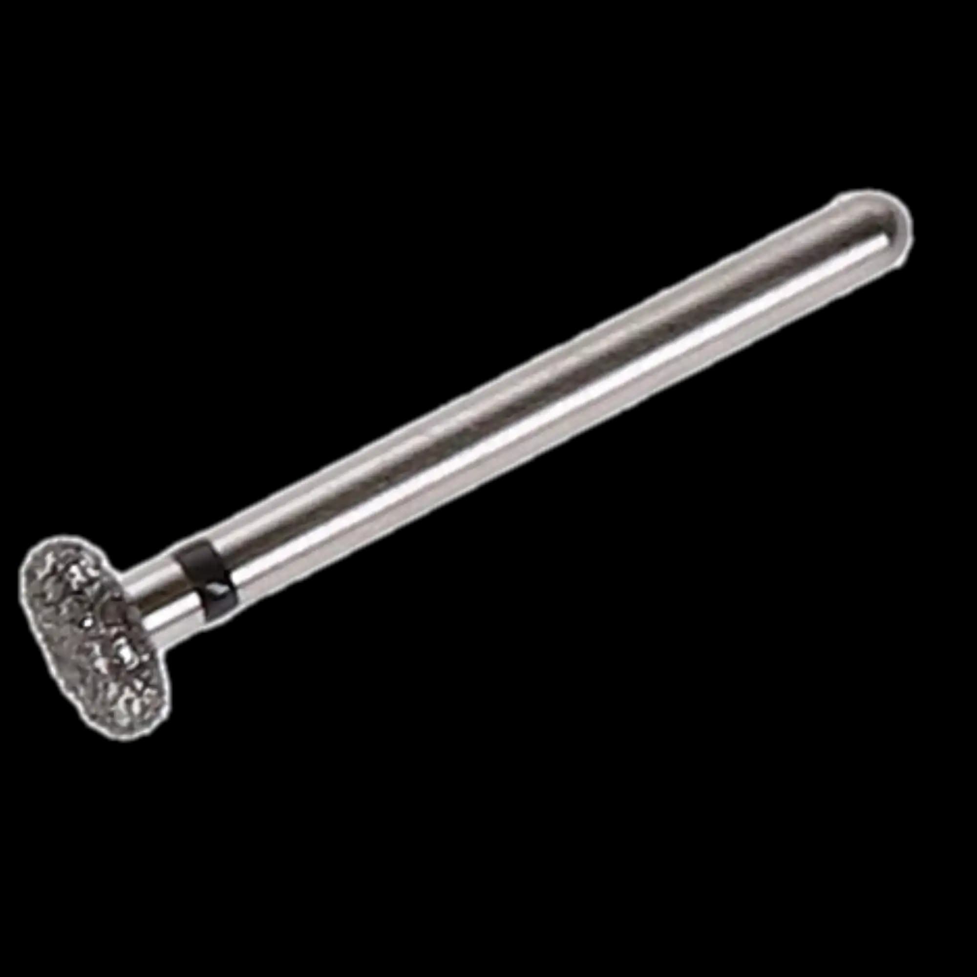 NTI Diamond Bur, FG, Donut, #SC909, 4.0 mm, Super Coarse, Black, 5/Pk, SC909-040 thumbnail 3
