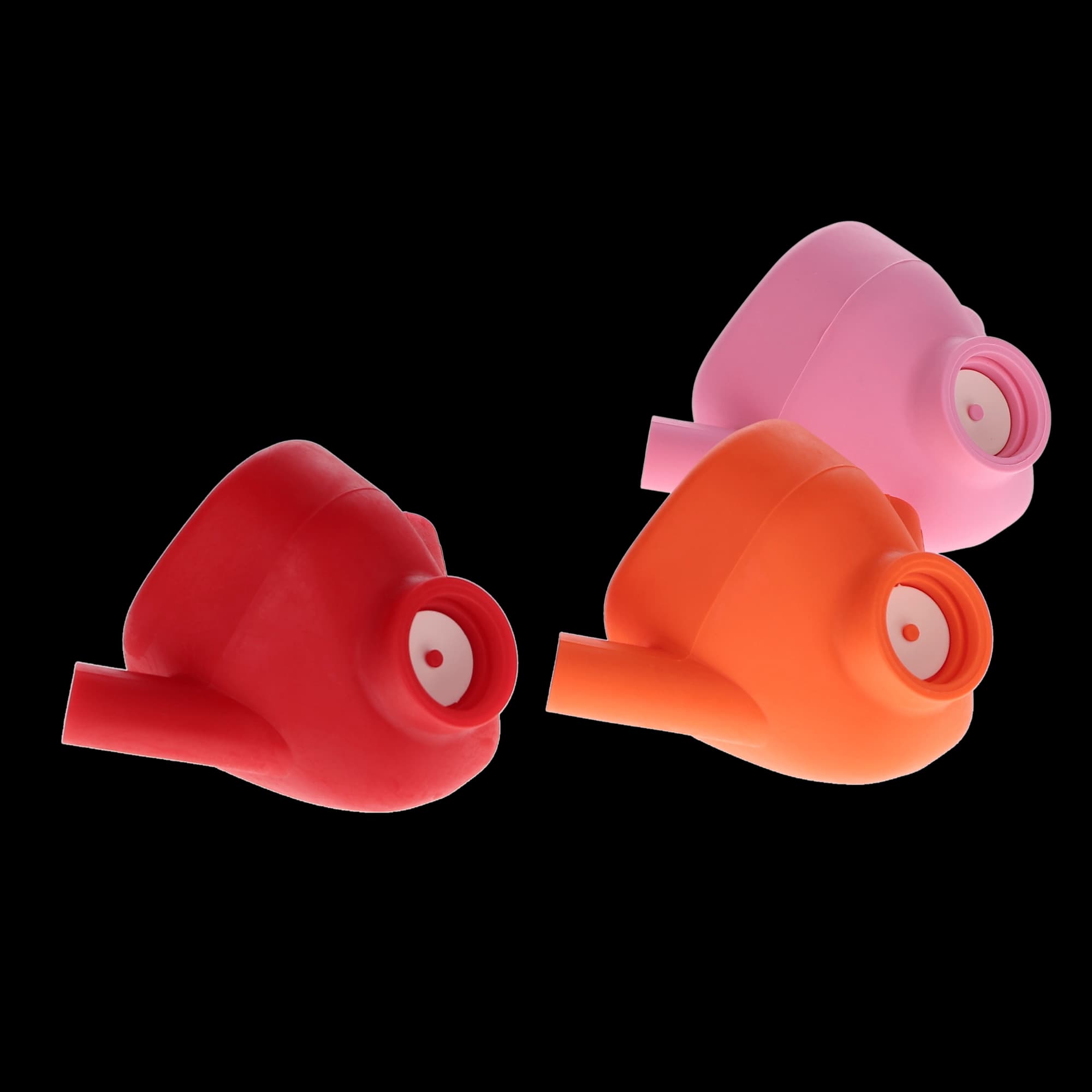 Accutron Personal Inhaler Plus+ Nasal Hoods, Medium, Variety Pack 1 (Outlaw Orange, Sassy Strawberry, Birthday Bubblegum), Single-Use, Latex-Free, 24/Pk, 33016-1 thumbnail 4