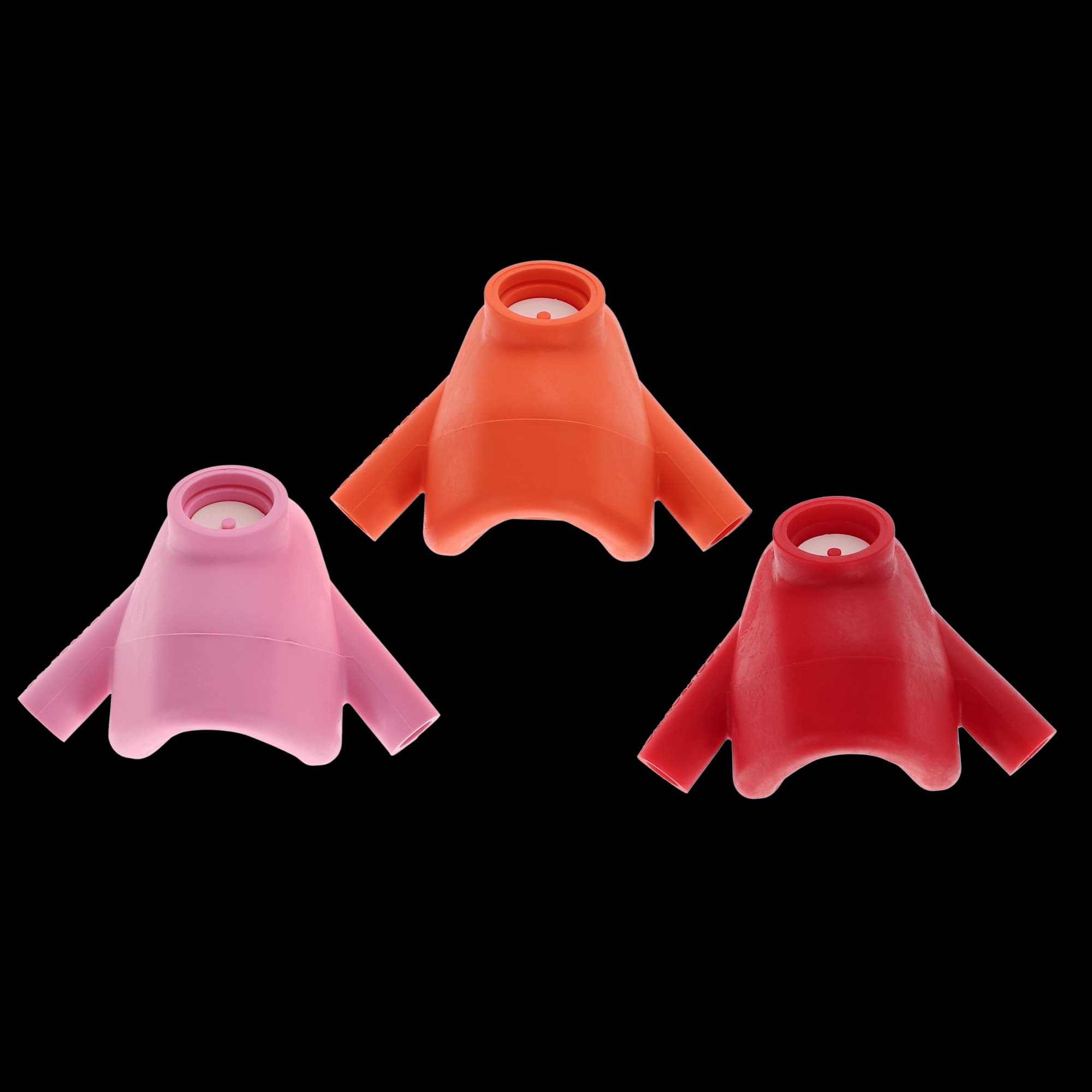 Accutron Personal Inhaler Plus+ Nasal Hoods, Medium, Variety Pack 1 (Outlaw Orange, Sassy Strawberry, Birthday Bubblegum), Single-Use, Latex-Free, 24/Pk, 33016-1 thumbnail 2