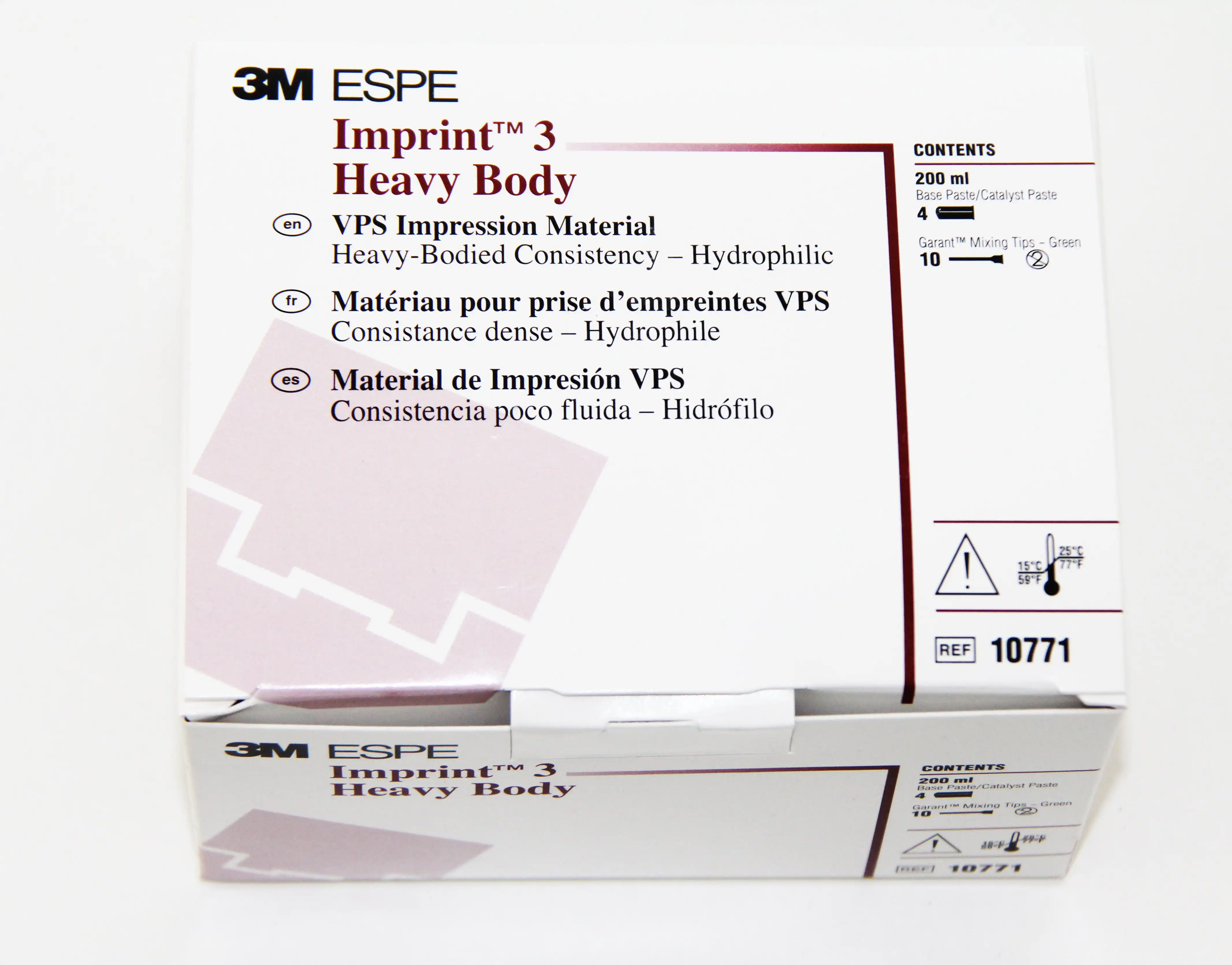 3M Imprint 3 Heavy Body VPS Impression Material Refill, 50 mL Garant Cartridges, 4/Pk, 10771 thumbnail 6