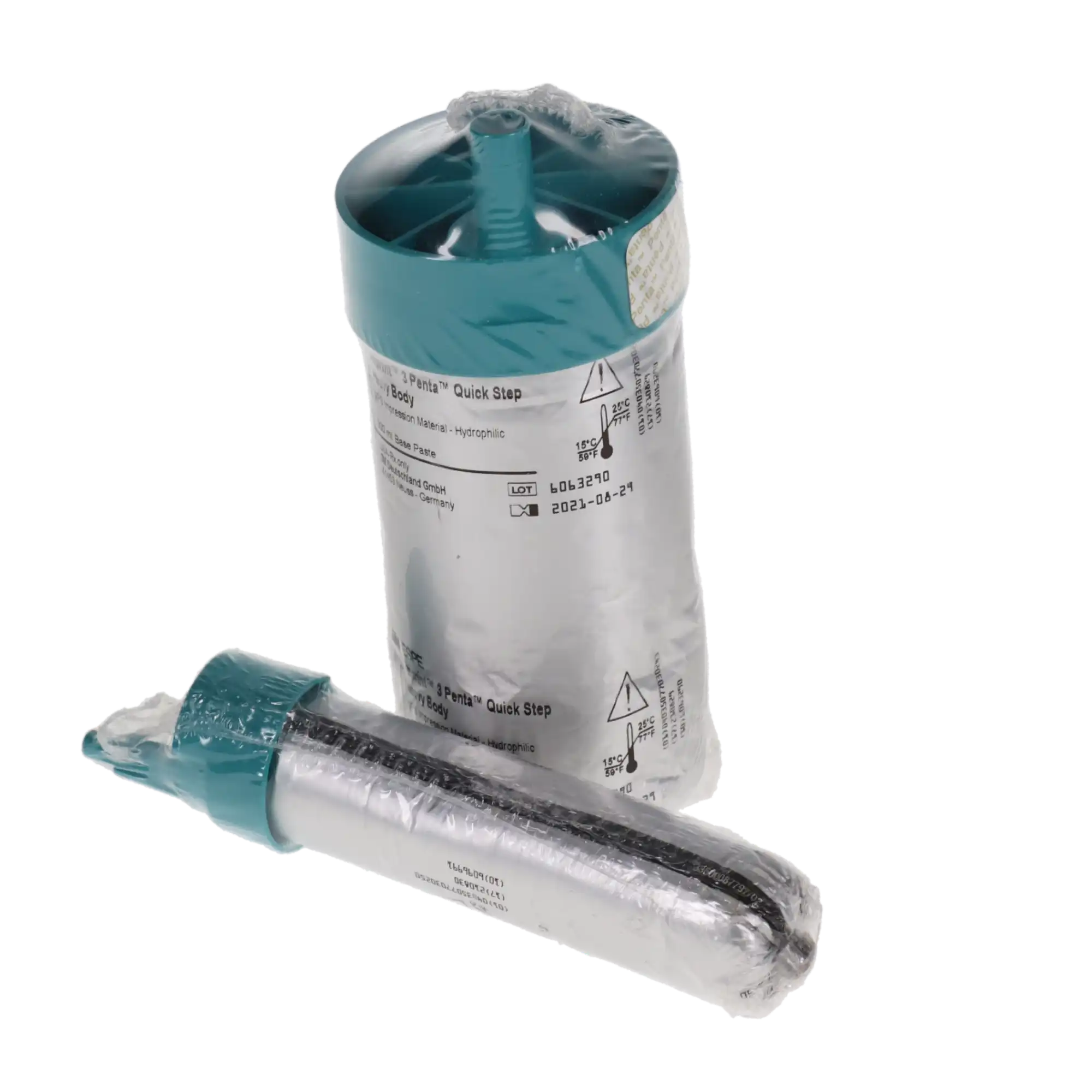 3M Imprint 3 Penta Quick Step Heavy Body VPS Impression Material Refill, 2 x 300 mL Base Paste + 2 x 60 mL Catalyst, 10971PH thumbnail 4