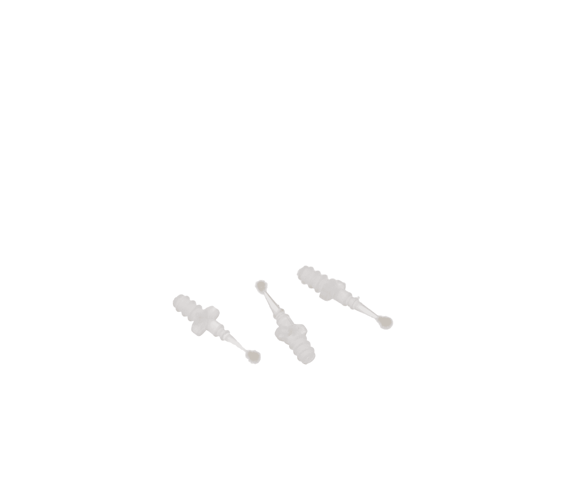 3M Fiber Tip Applicators, Regular White, Single-Use, Refill, 100/Pk, 1919F thumbnail 4