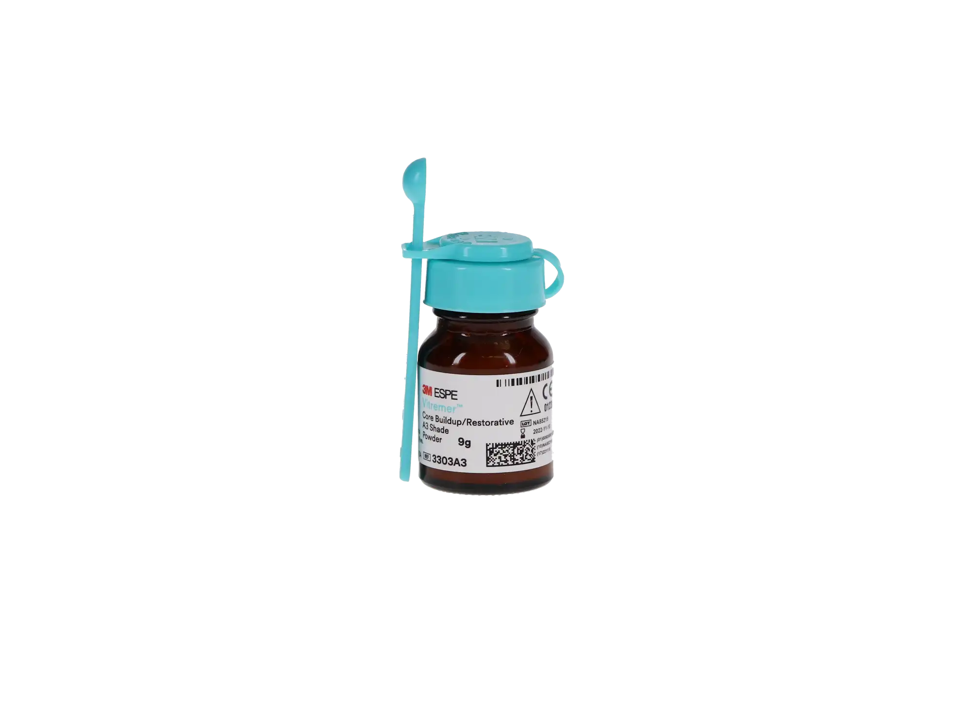 3M Vitremer Core Buildup/Restorative Glass Ionomer Powder Refill, Shade A3, 9 g with Spoon, 3303A3 thumbnail 15