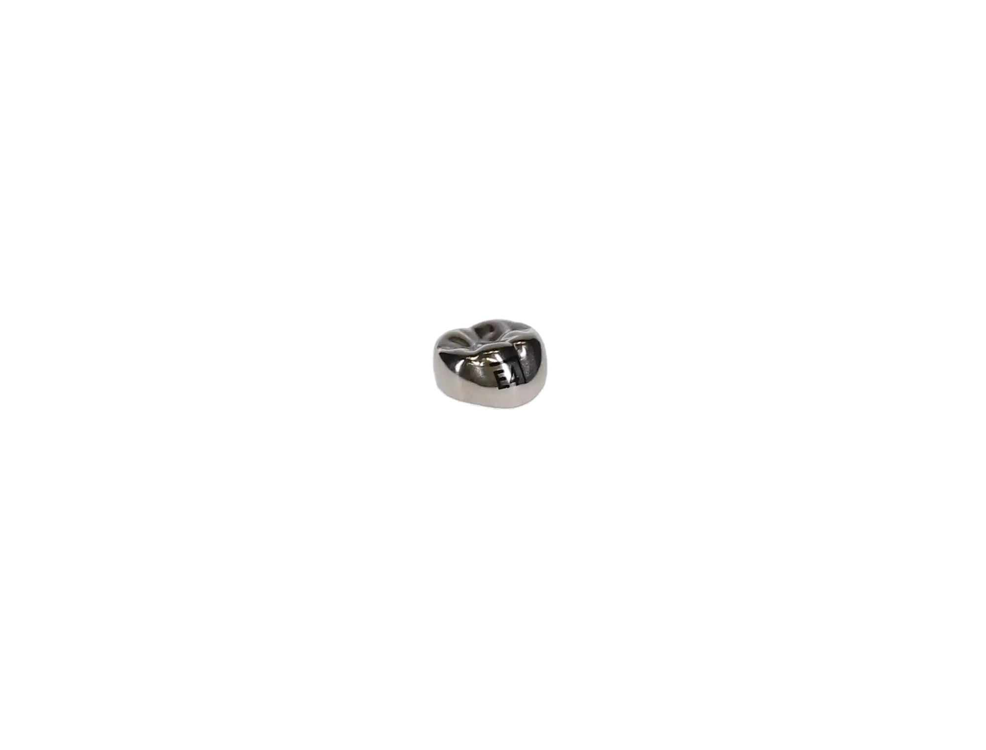 3M ESPE Stainless Steel Primary Molar Crown, Second Primary Molar, Lower Right, Size ELR4, 5/Box, E-LR-4 thumbnail 2